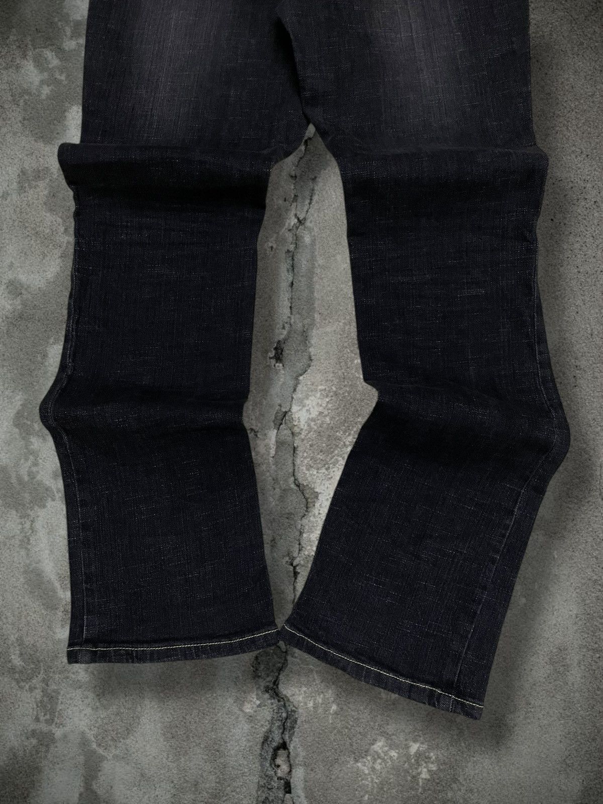 Japanese Brand Vintage 1990s Japan Designer Carouge Small Flared Denim Size US 32 / EU 48 - 14 Thumbnail