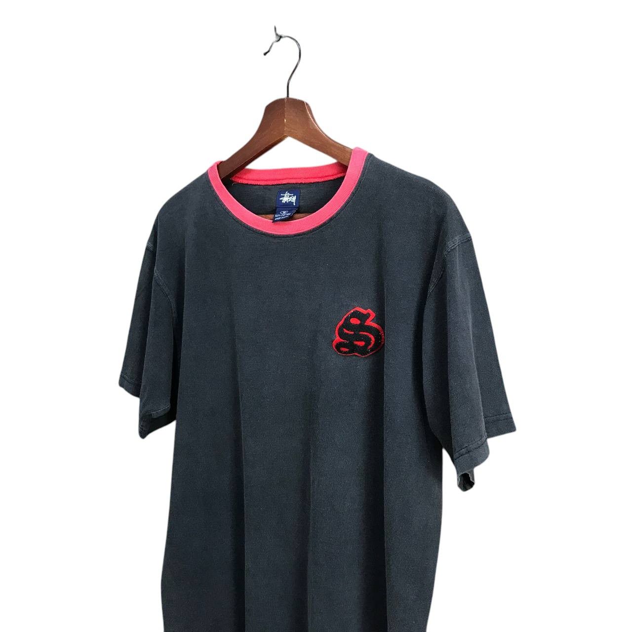 Stussy × Vintage RARE VINTAGE 90S STUSSY (S)SUPERMAN LOGO FADED BLACK REDNECK Size US M / EU 48-50 / 2 - 5 Thumbnail