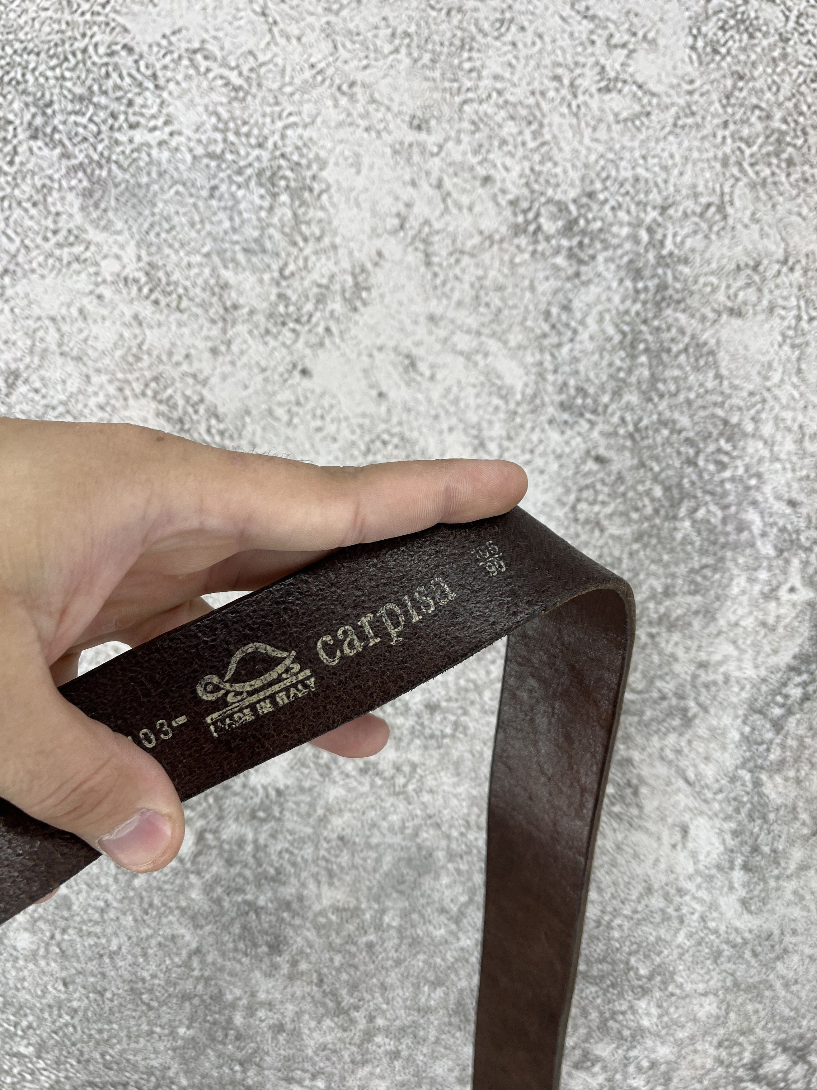 Vintage Vintage Y2K Carpisa Leather Belt Size ONE SIZE - 11 Thumbnail