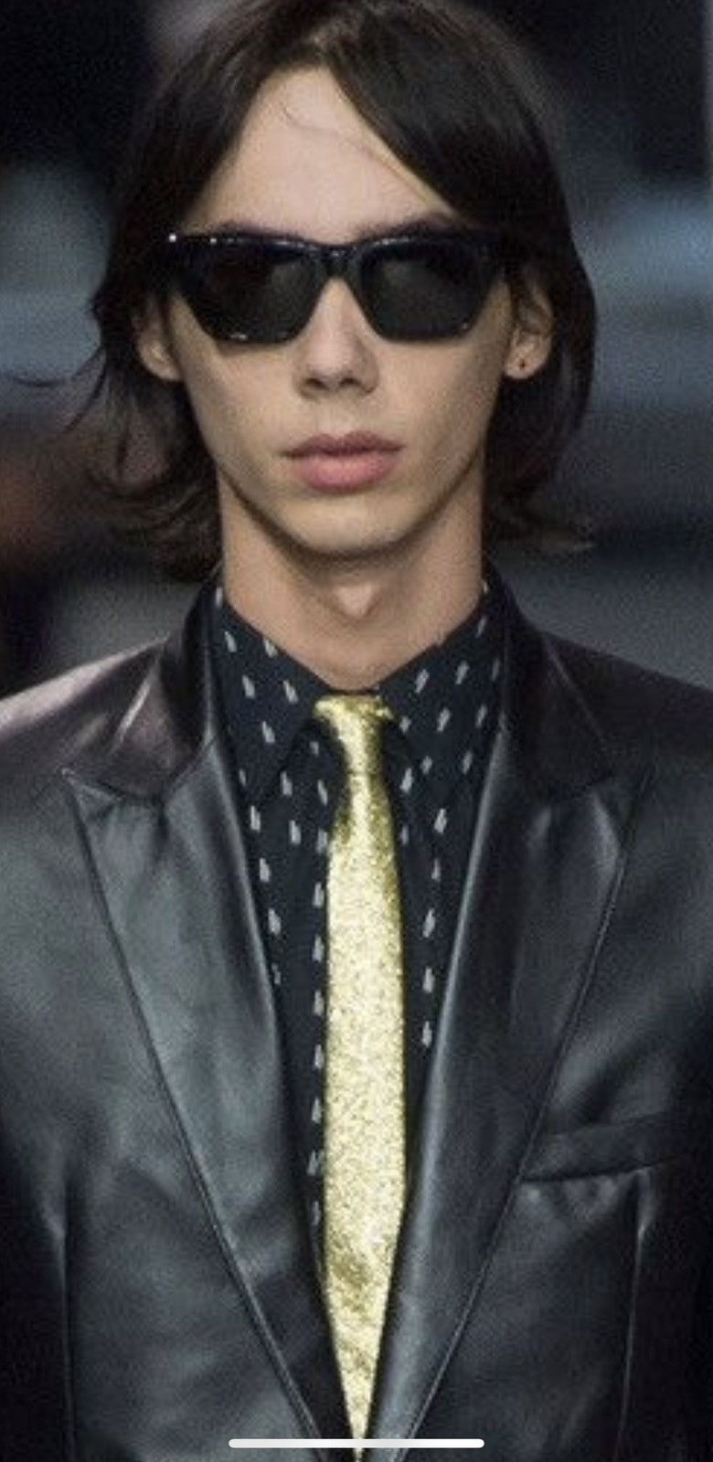 Celine SS19 Grail Celine lines stripe black white shirt Hedi 37 new Size US S / EU 44-46 / 1 - 18 Thumbnail