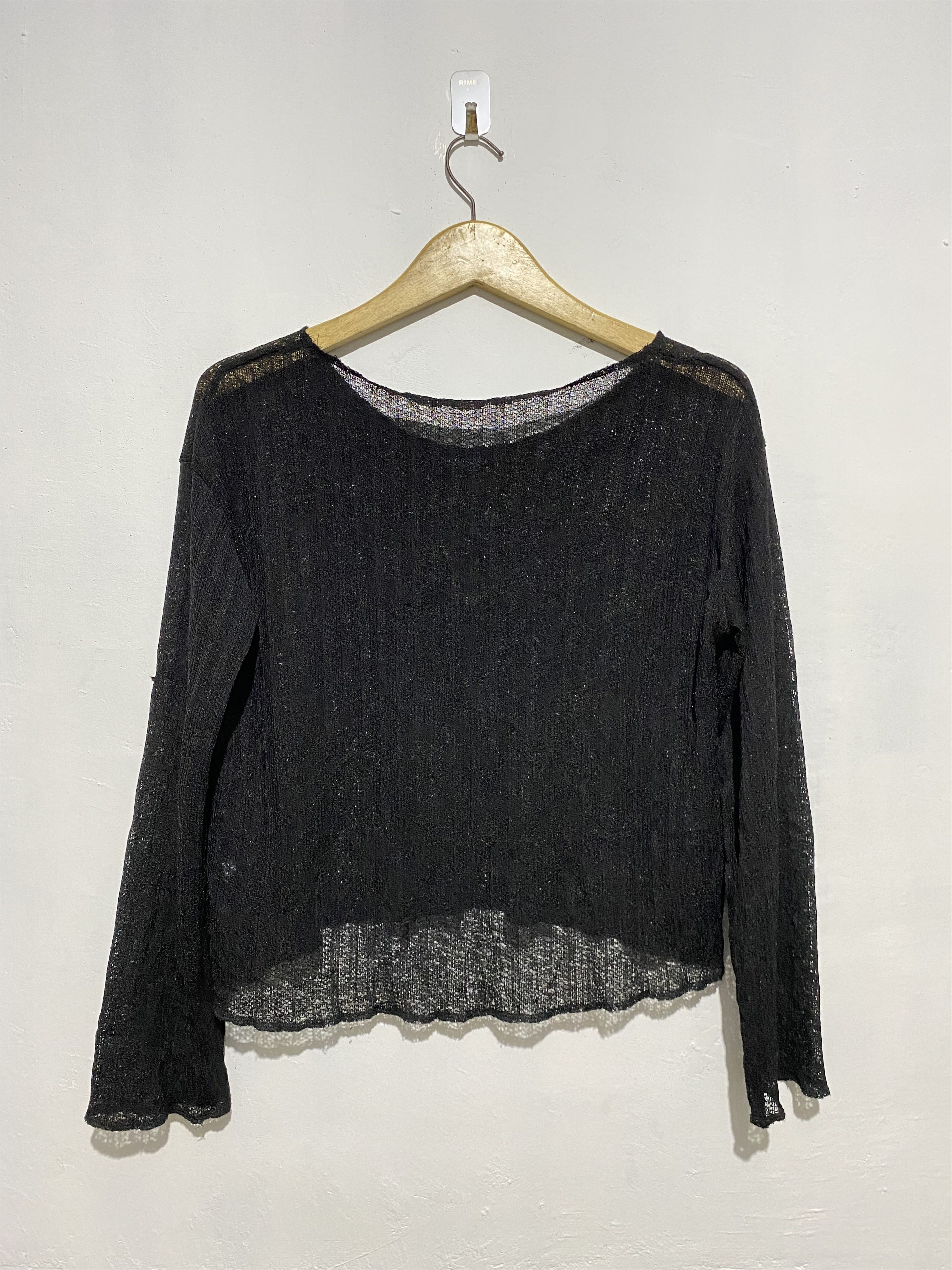 If Six Was Nine × Japanese Brand × Le Grande Bleu (L.G.B.) Unknwn japanese mesh fishnet knit commedesgarcons style Size US M / EU 48-50 / 2 - 6 Thumbnail