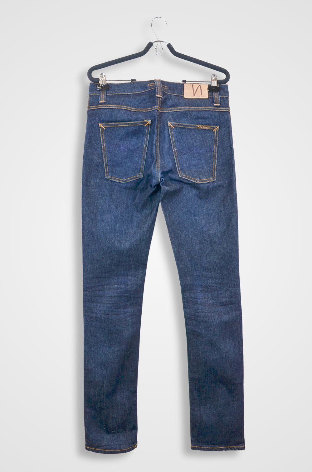 Nudie Jeans Nudie Jeans Co Grim Tim Slim Fit Denim Jeans W31 L32 Size US 31 - 1 Thumbnail
