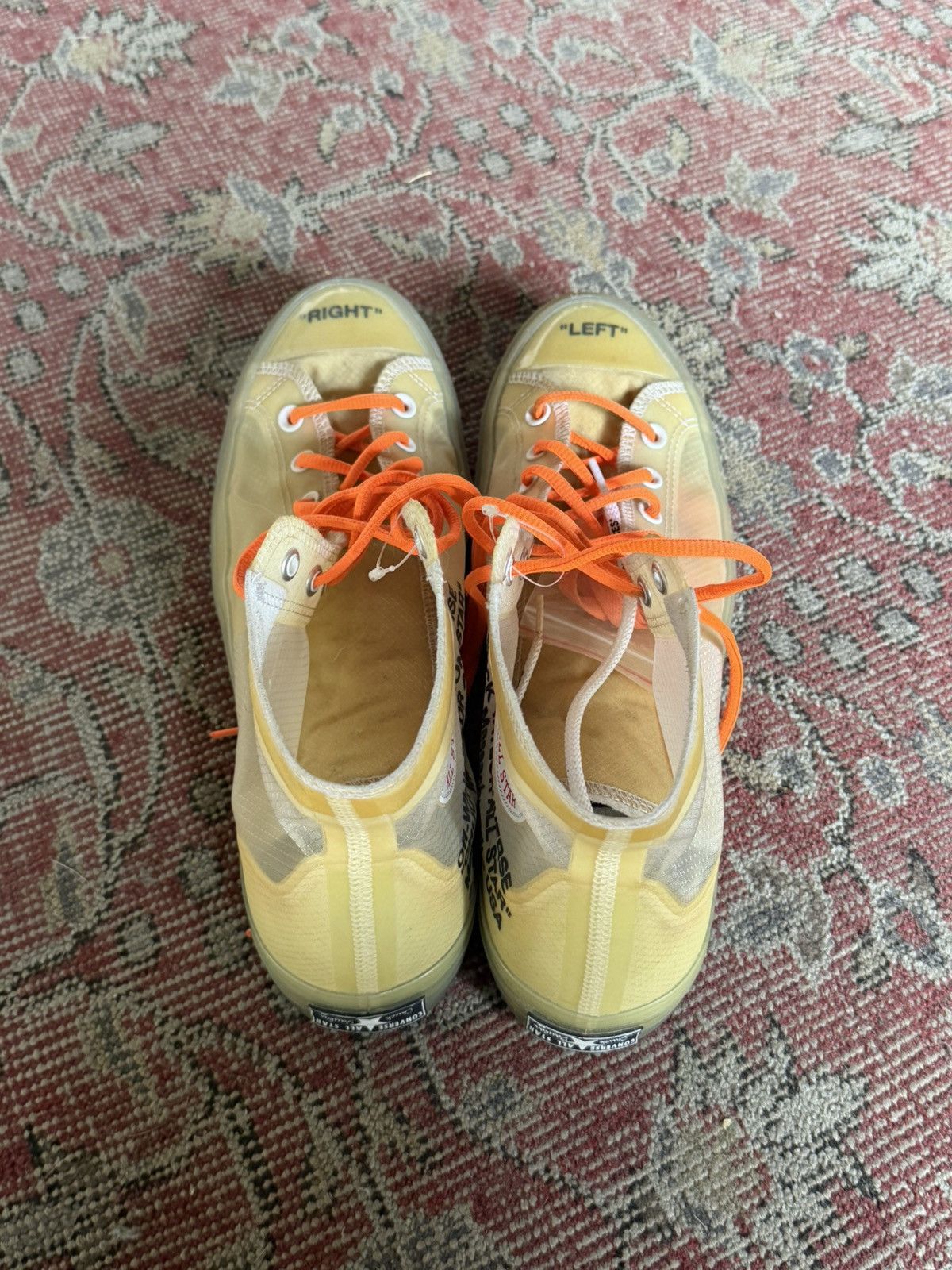 Converse × Off-White Convere x off white cirgil abloh Size US 13 / EU 46 - 3 Thumbnail