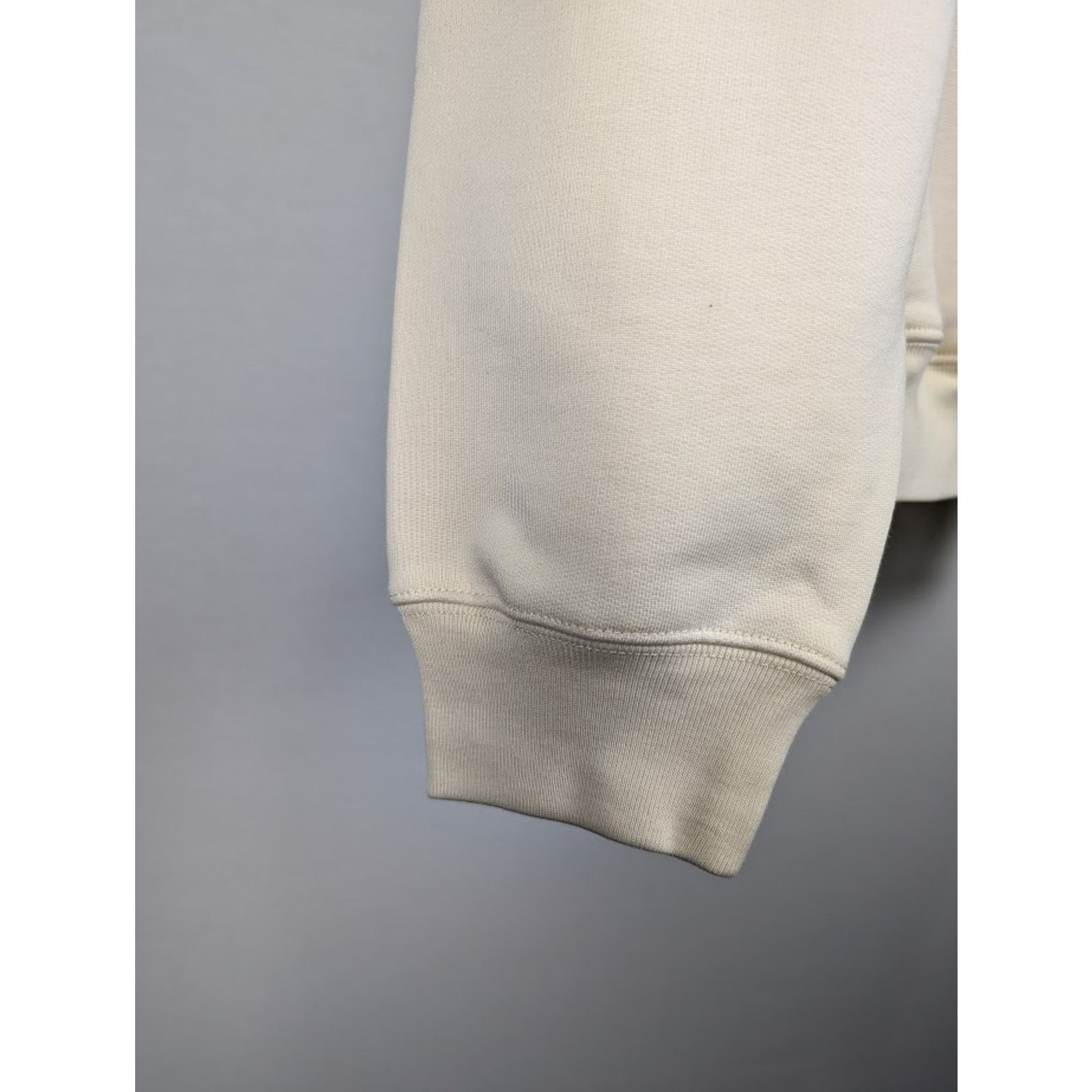 Balenciaga o1rshd1 Hoodie Embroider Pol Bouclette in Cream/Black/Blue Size US M / EU 48-50 / 2 - 8 Thumbnail