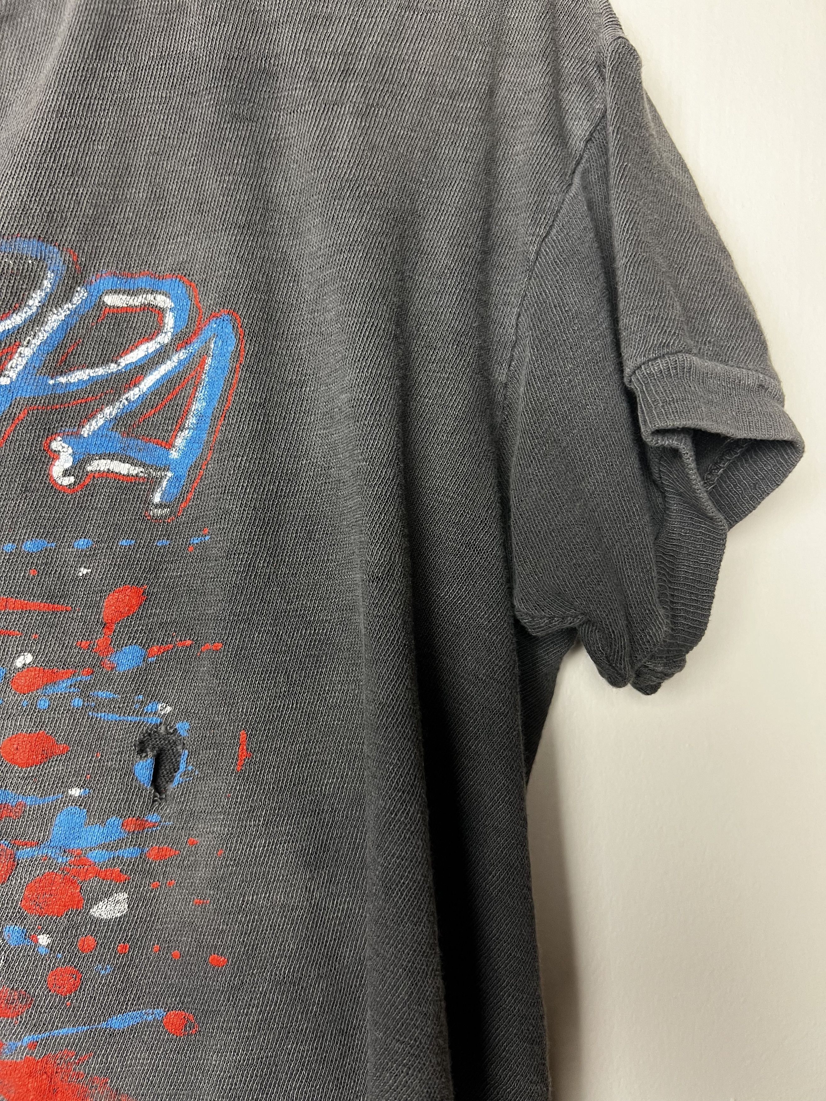 Vintage Vintage 1980's Frank Zappa Double Sided Concert T-Shirt Size US S / EU 44-46 / 1 - 3 Thumbnail