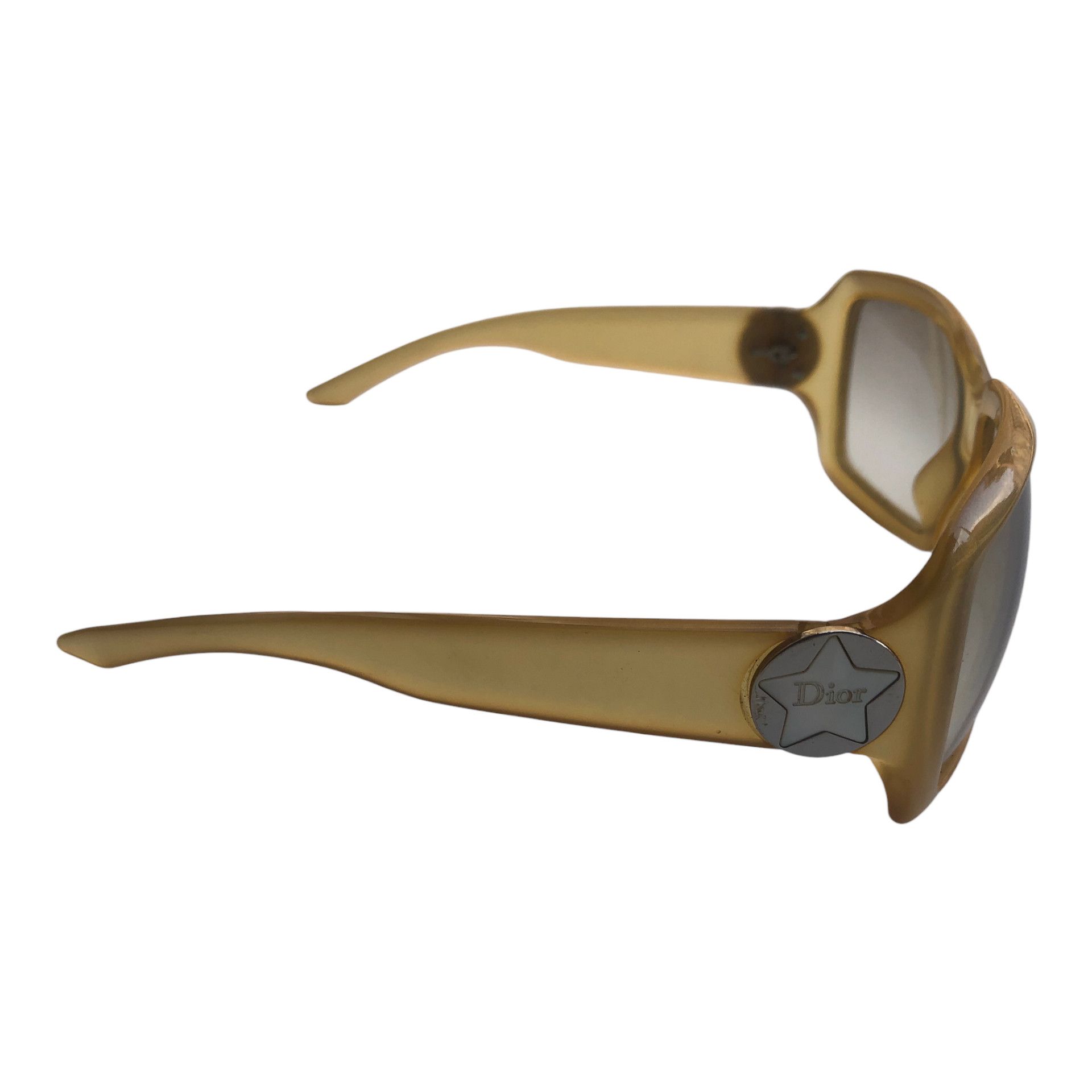 Dior 🔥Vintage CHRISTIAN DIOR 'Starshine' Oversized Sunglasses Size ONE SIZE - 7 Thumbnail