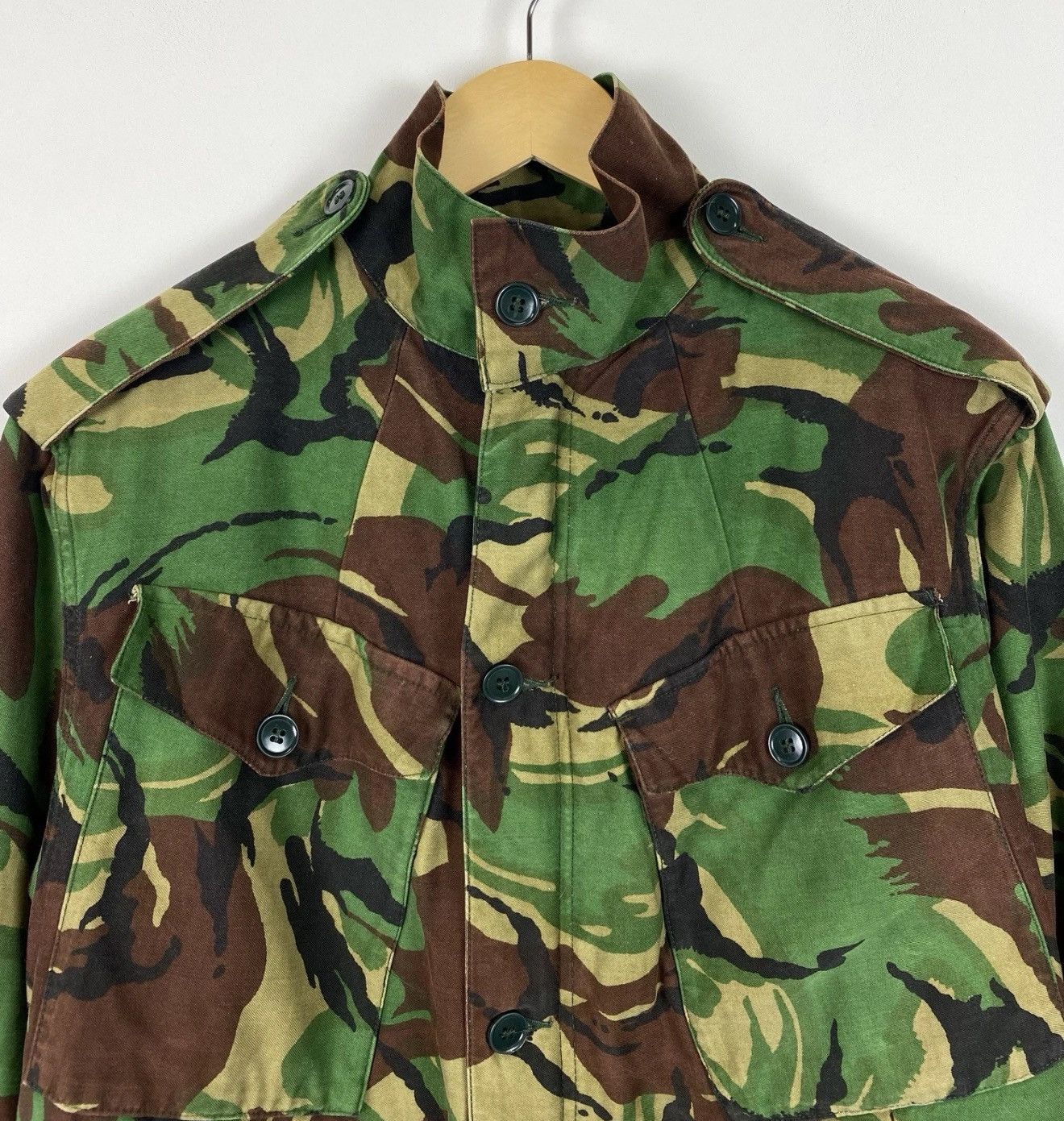 Other Vintage UK British Army Combat Smock 1980s NSN Coat Jacket Size US S / EU 44-46 / 1 - 2 Thumbnail