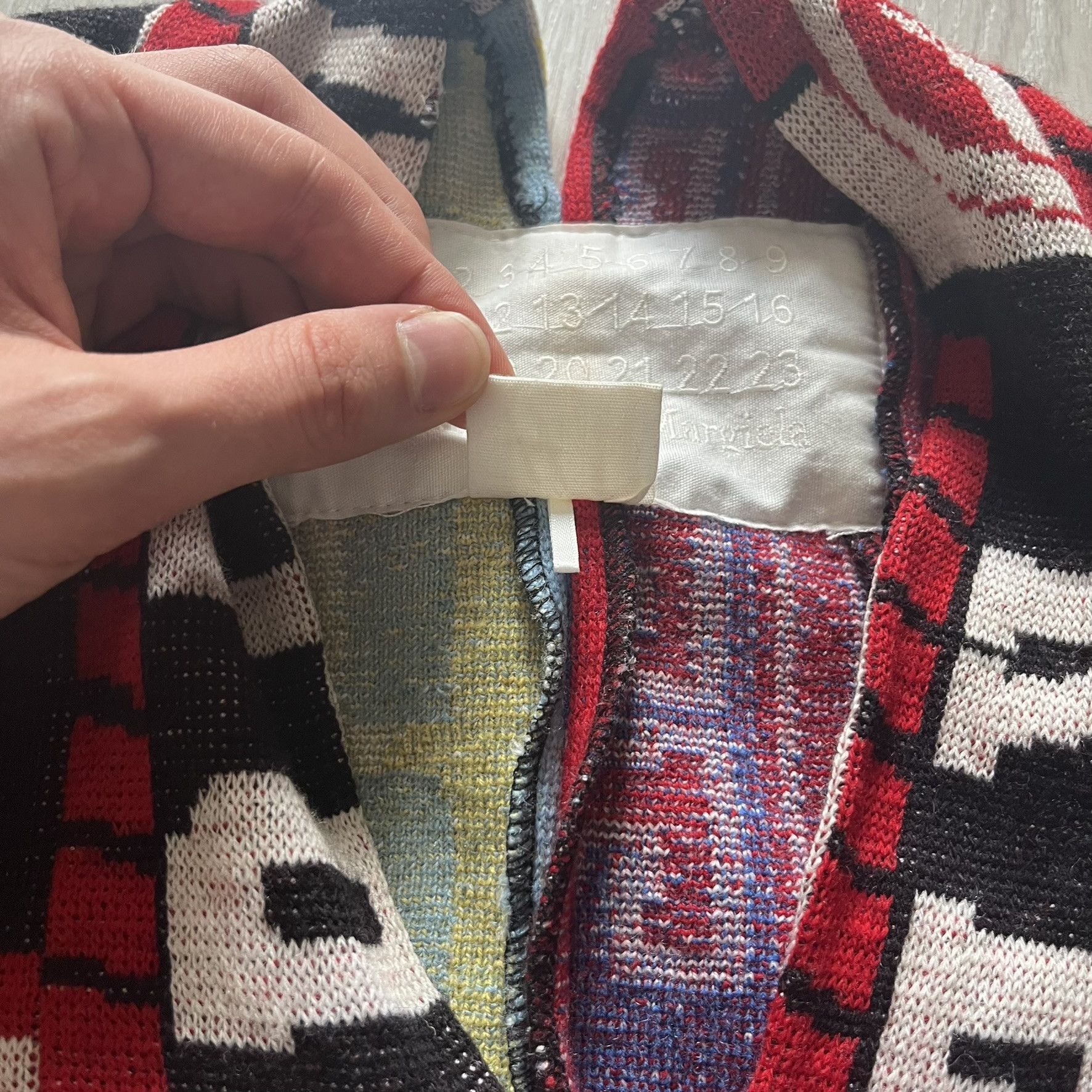 H&M × Maison Margiela Maison Margiela x H&M Football Scarf Sweater Size US S / EU 44-46 / 1 - 3 Thumbnail