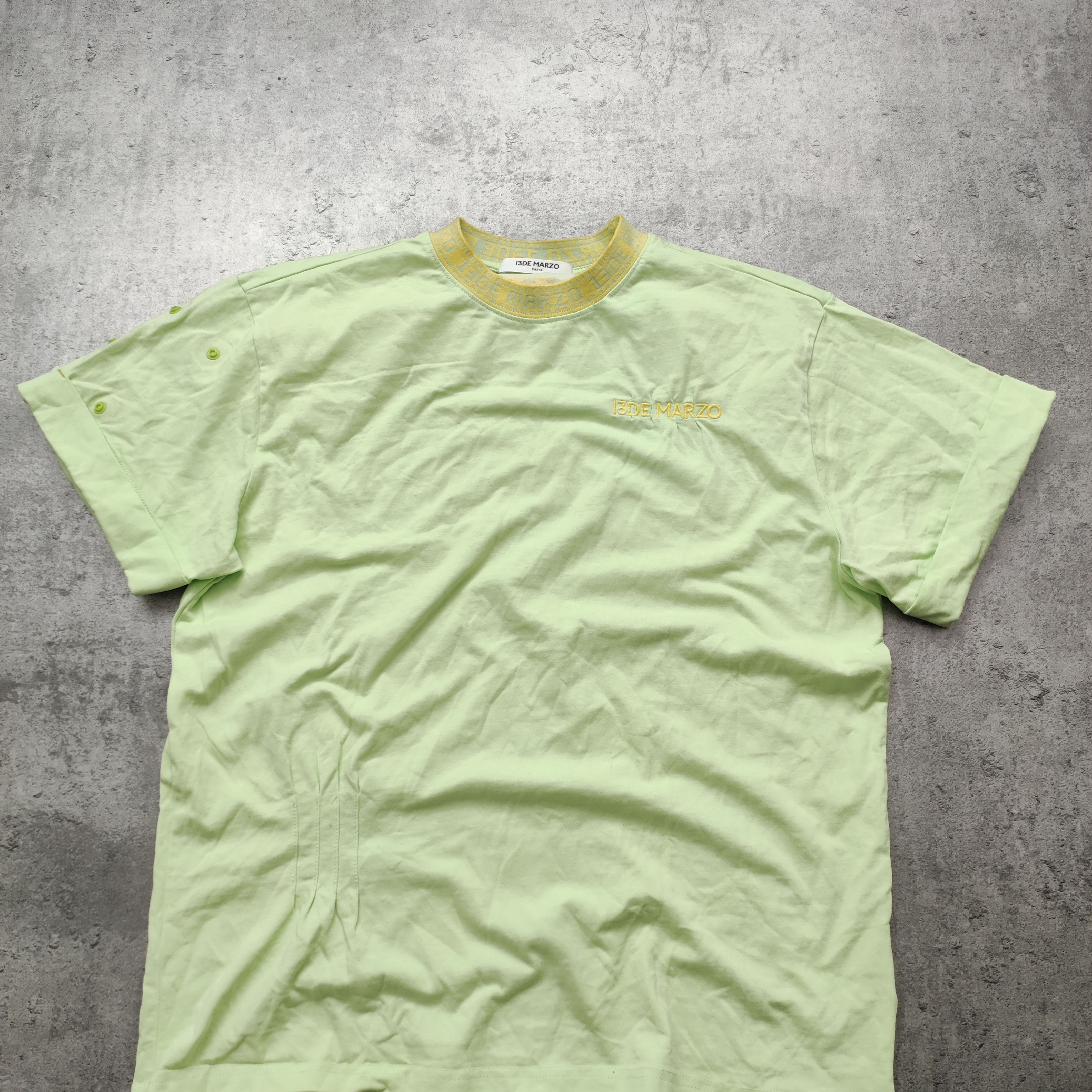 13de Marzo Light Lemon Back Logo Tshirt