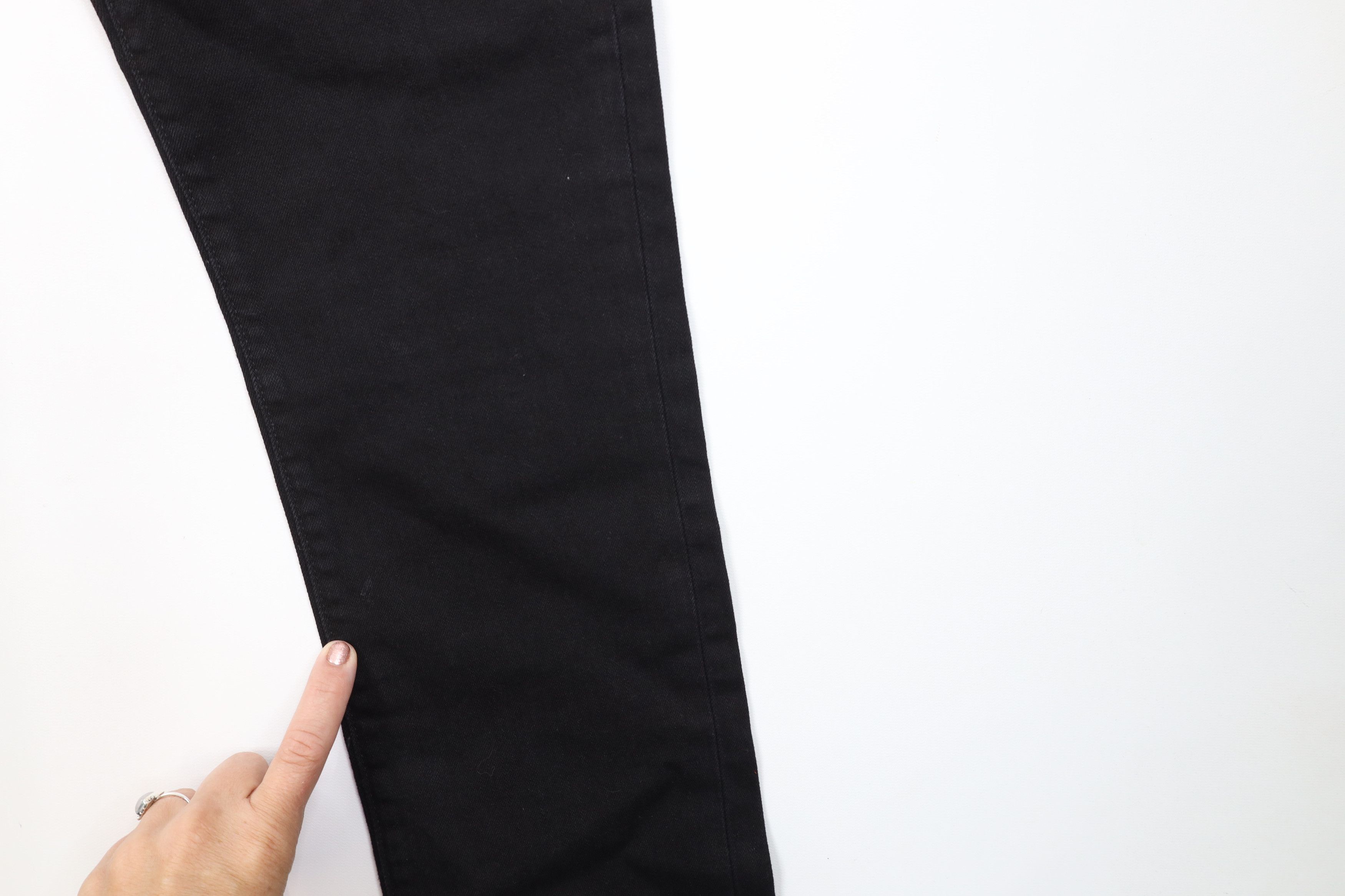 J.Crew New J Crew Slim Fit Flex Straight Leg Denim Jeans Black Size US 31 - 5 Thumbnail