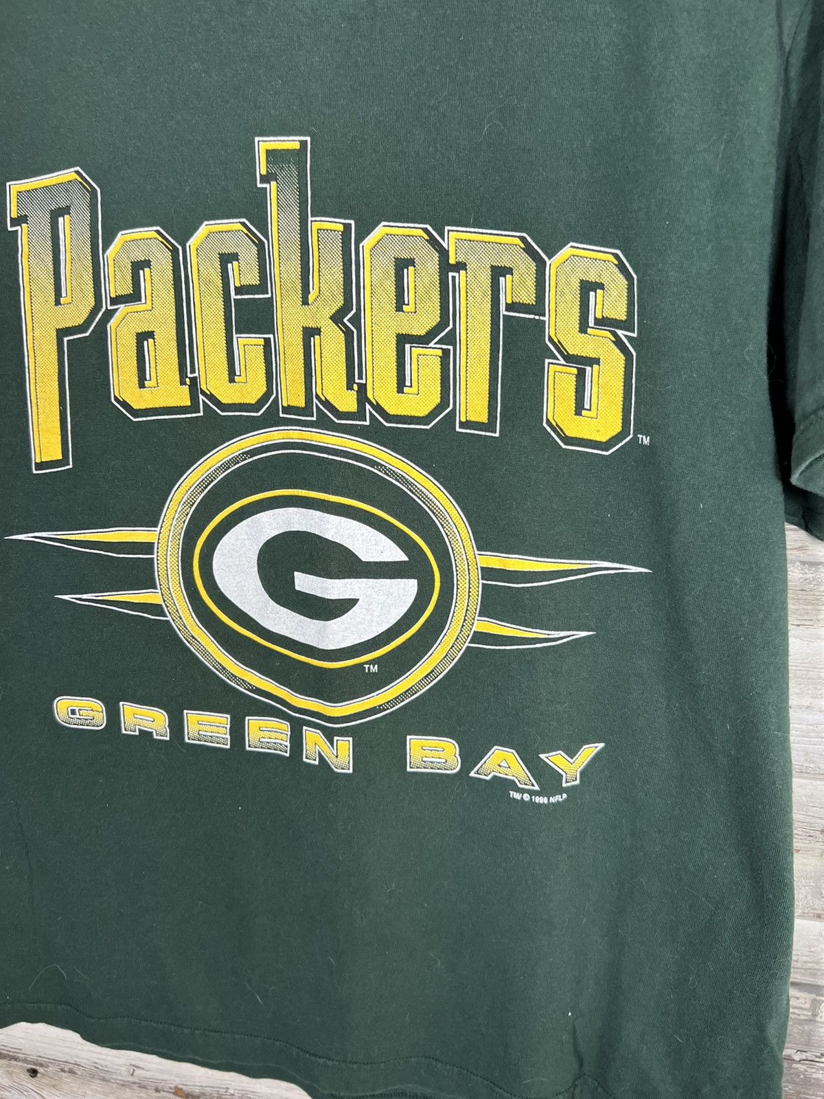 Logo 7 × Vintage Vintage Green Bay Packers Shirt Size US L / EU 52-54 / 3 - 5 Thumbnail