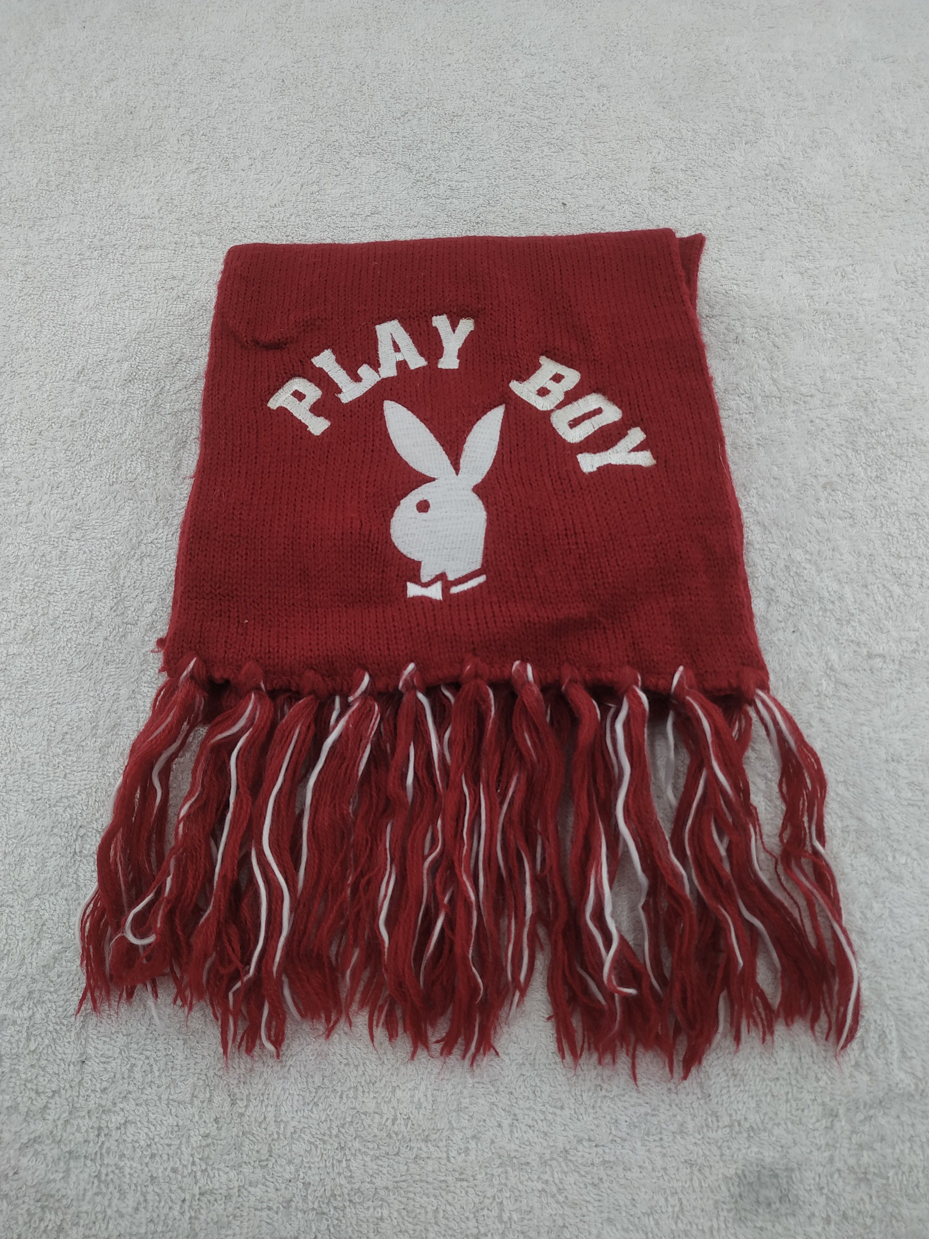 Playboy Vintage Playboy Scarf/Muffler/Neckwear MF320 Size ONE SIZE - 3 Thumbnail