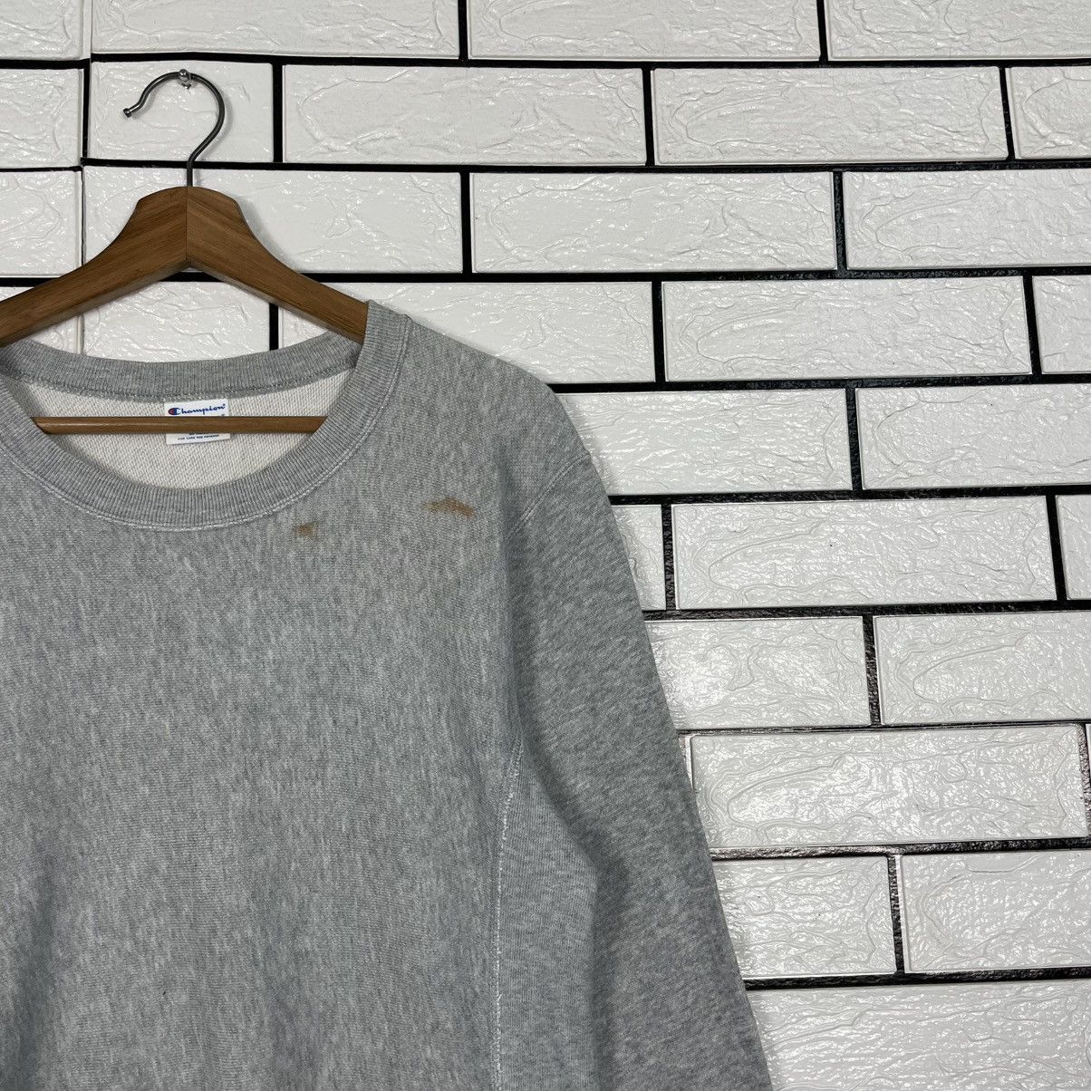 Champion Champion Reverse Weave Gray Sweatshirt Size US M / EU 48-50 / 2 - 5 Thumbnail