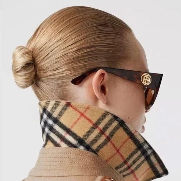 Burberry Burberry Brown Black New Be4290 Be 4290Sunglasses","descript Size ONE SIZE - 7 Thumbnail