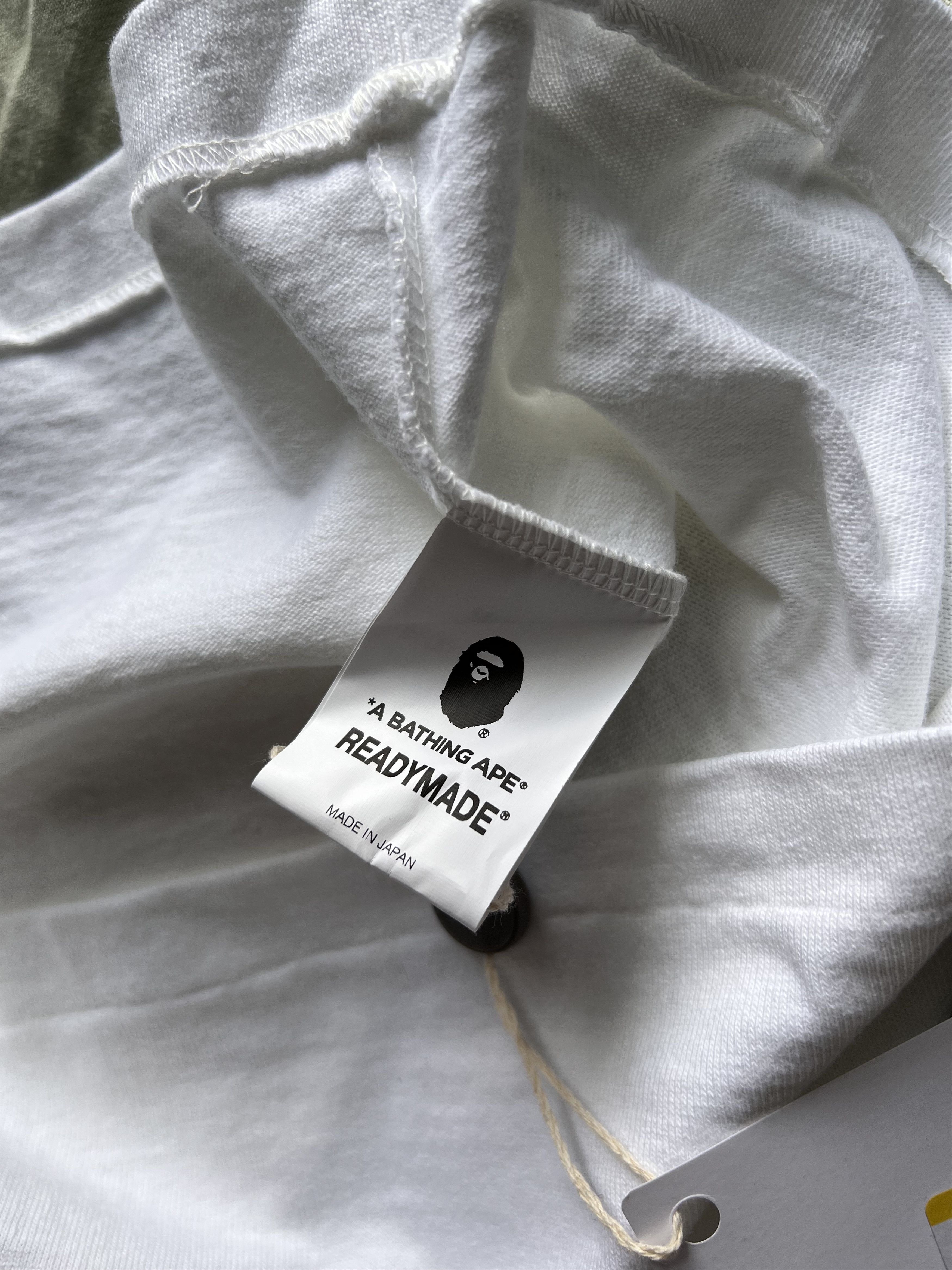 Bape × READYMADE Readymade Bape Camo Logo Tee in Pink White Size US M / EU 48-50 / 2 - 7 Thumbnail