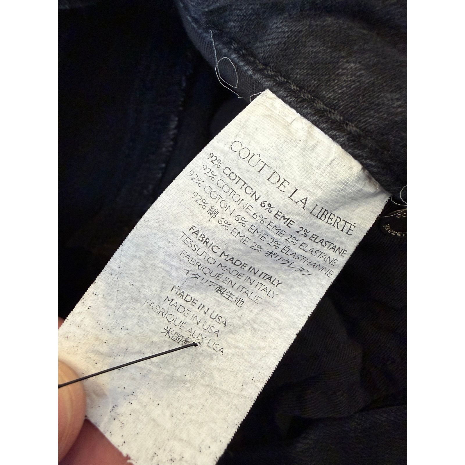 Cout de la Liberte Cout De La Liberte Heidi/Stretch Denim Super Bell Jeans Size 27" / US 4 / IT 40 - 6 Thumbnail