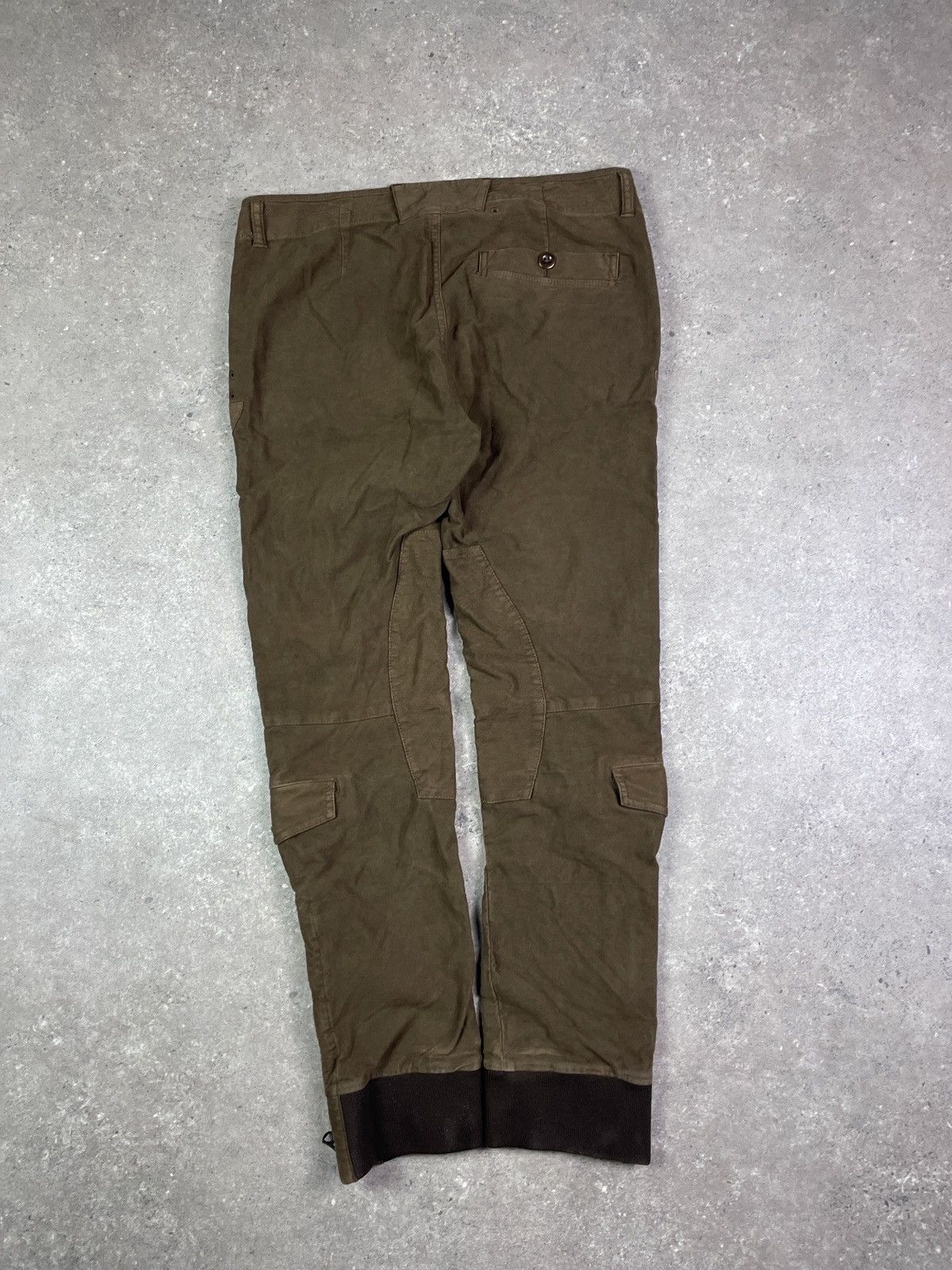 Polo Ralph Lauren × Ralph Lauren × Vintage Polo Ralph Lauren Suede Concho Leather Cowboy Pants Western Size US 32 / EU 48 - 2 Thumbnail