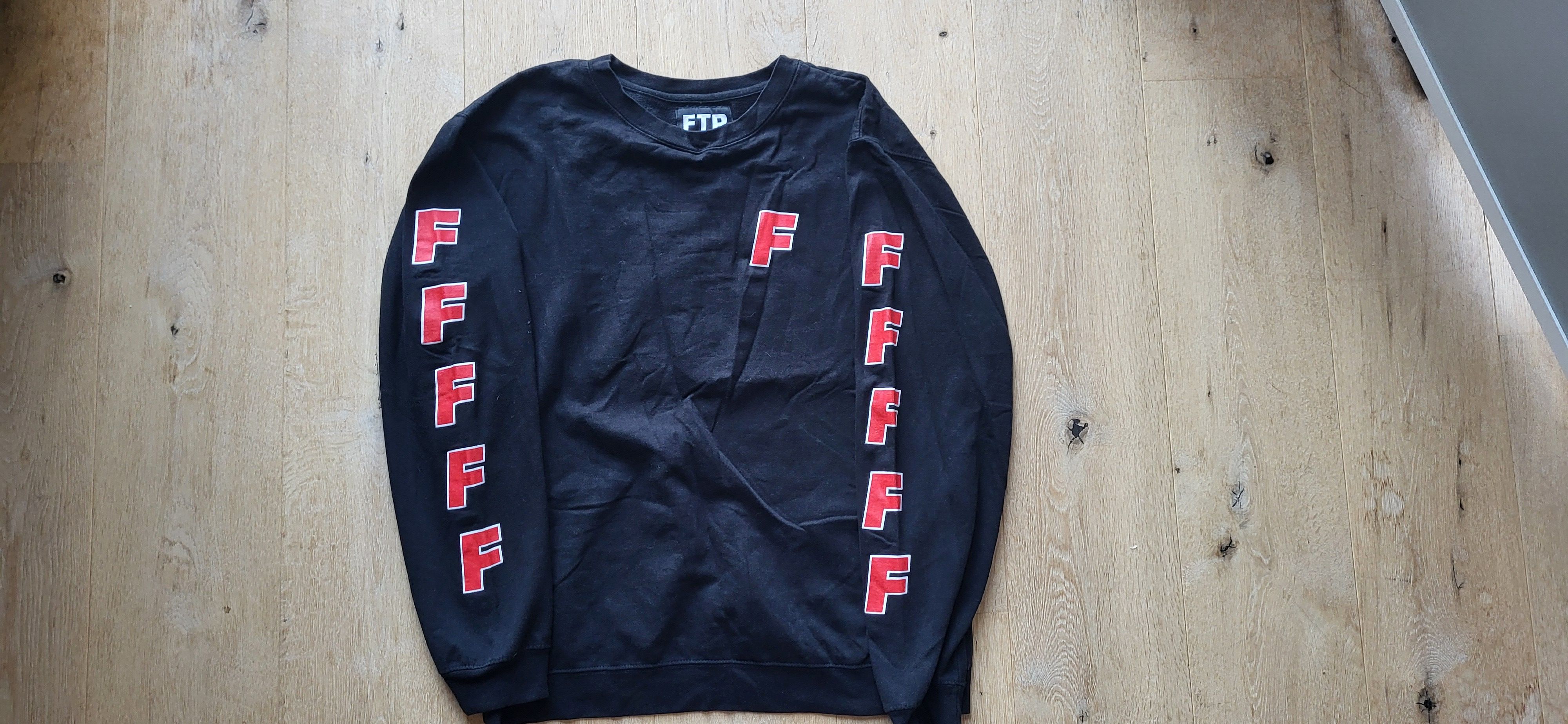 Fuck The Population FUCK THE POPULATION, SWEATER LOGO F Size US L / EU 52-54 / 3 - 1 Thumbnail
