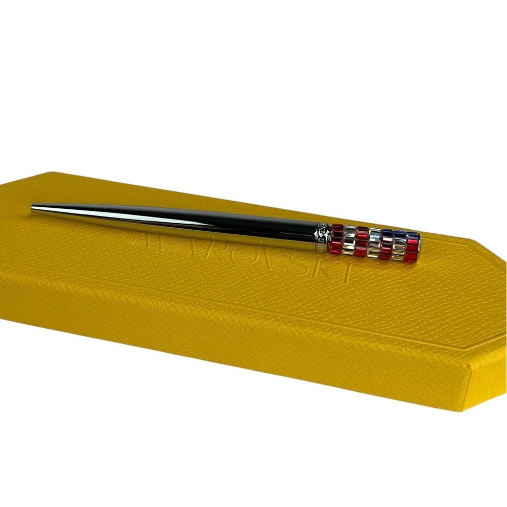 Swarovski Swarovski Lucent Ballpoint pen Red and blue, American Flag Size ONE SIZE - 9 Thumbnail