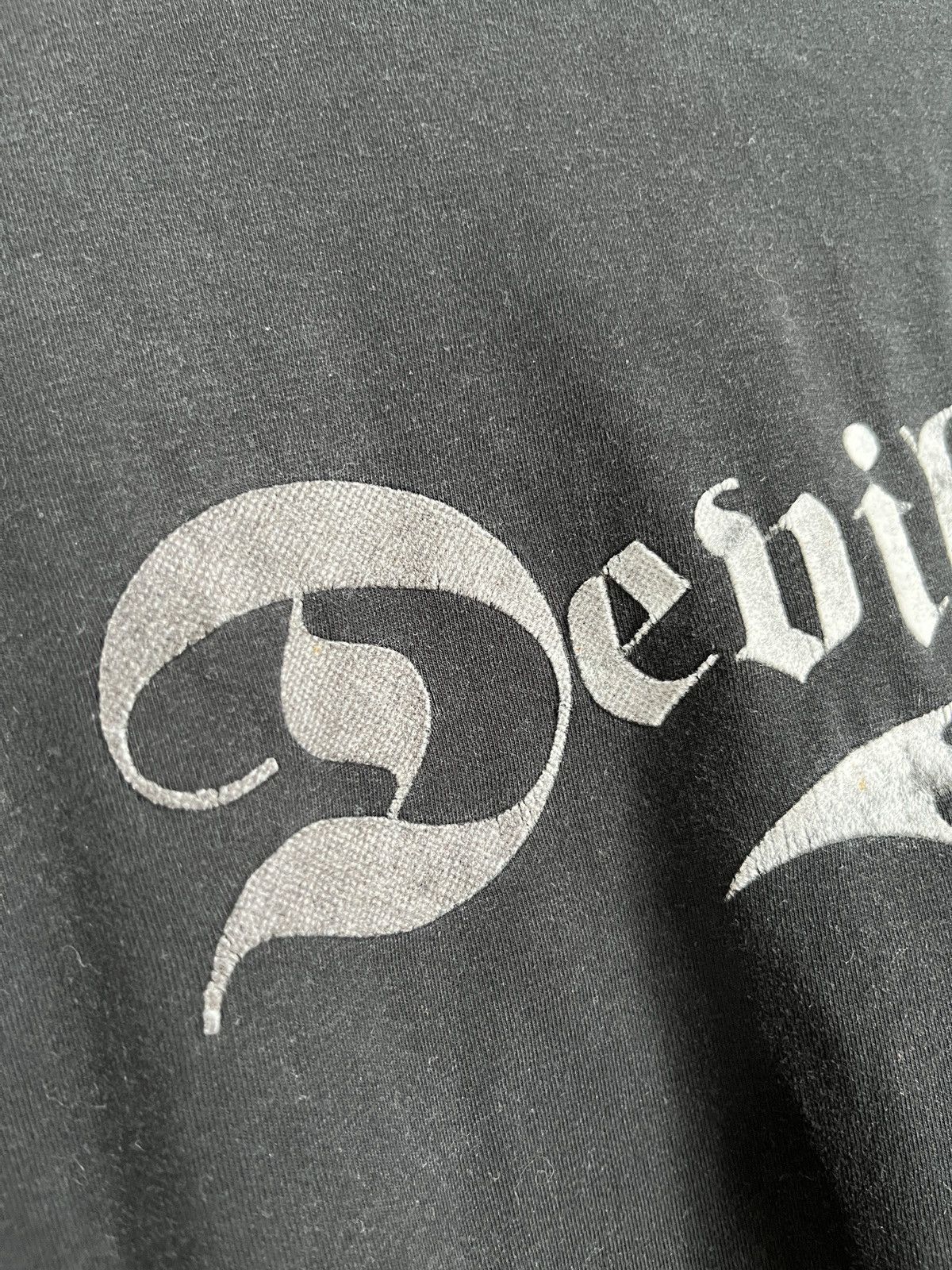 Vintage y2k DEVILISH Grunge Punk Gothic T-shirt Size L / US 10 / IT 46 - 5 Thumbnail