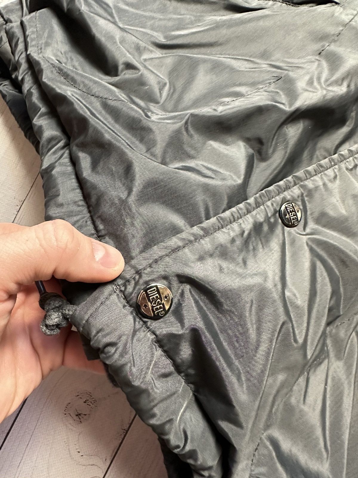Diesel × Vintage Vintage Diesel jacket big logo rare size S/M Size US S / EU 44-46 / 1 - 5 Thumbnail