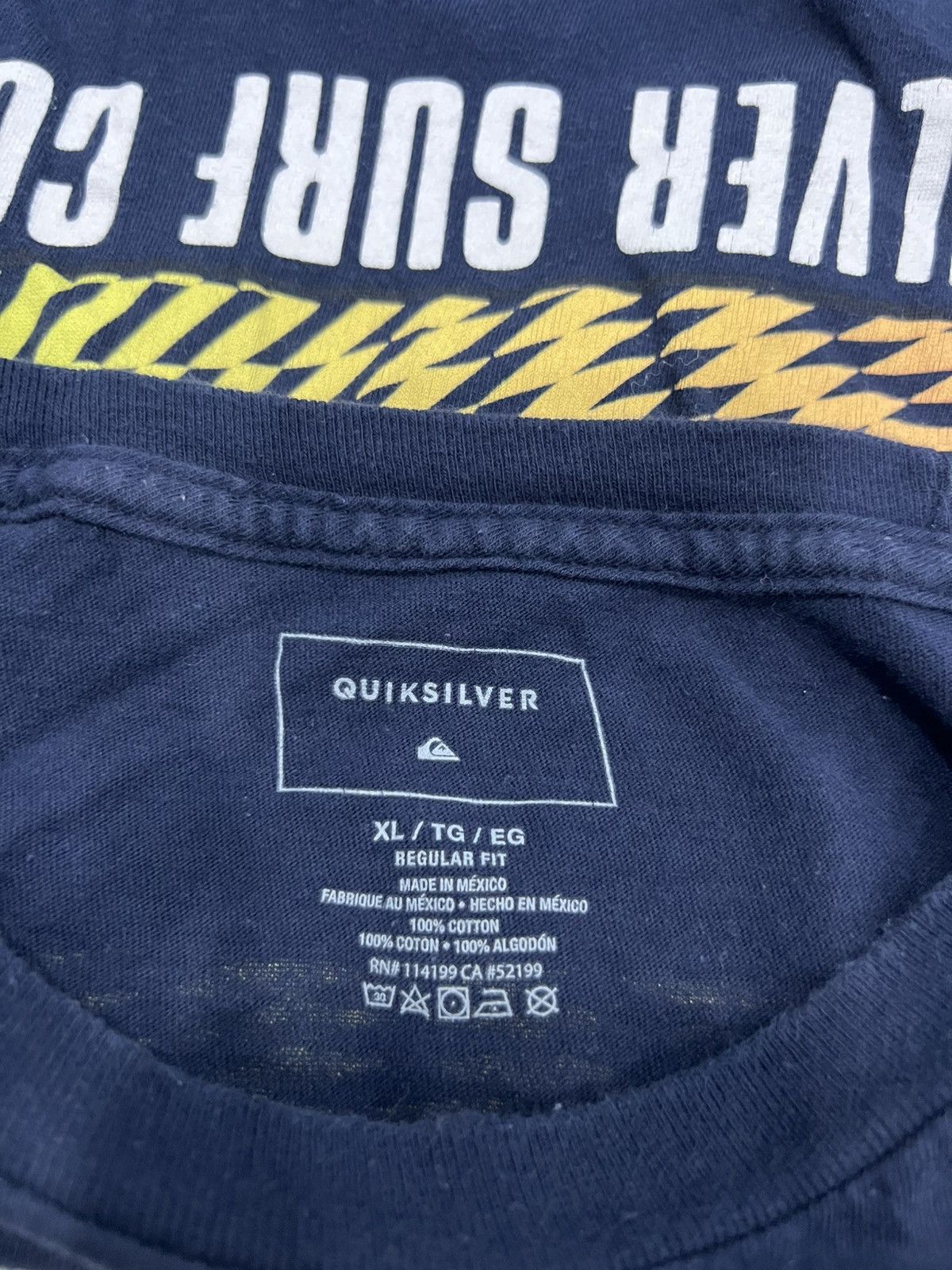 Quiksilver QuickSilver Sur Co T-shirt Size US XL / EU 56 / 4 - 5 Thumbnail