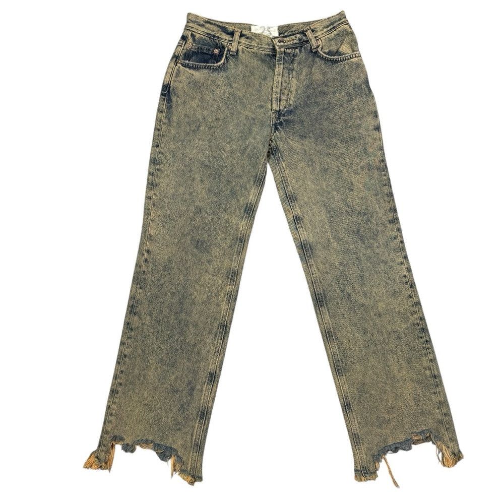 Free People NWT New Free People Maggie Mid-Rise Straight-Leg Jeans In B Size 25" / US 0 / IT 36 - 3 Thumbnail