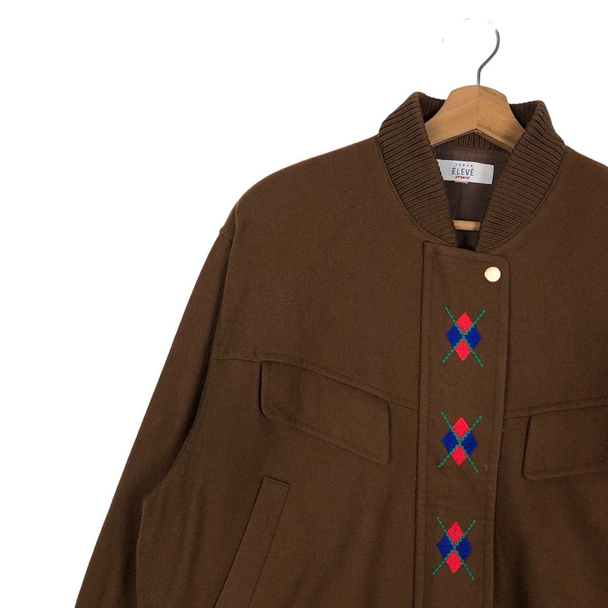 Japanese Brand 🔥Vintage Bomber Jacket Roman Eleve Japan Issey Miyake Size US M / EU 48-50 / 2 - 7 Thumbnail
