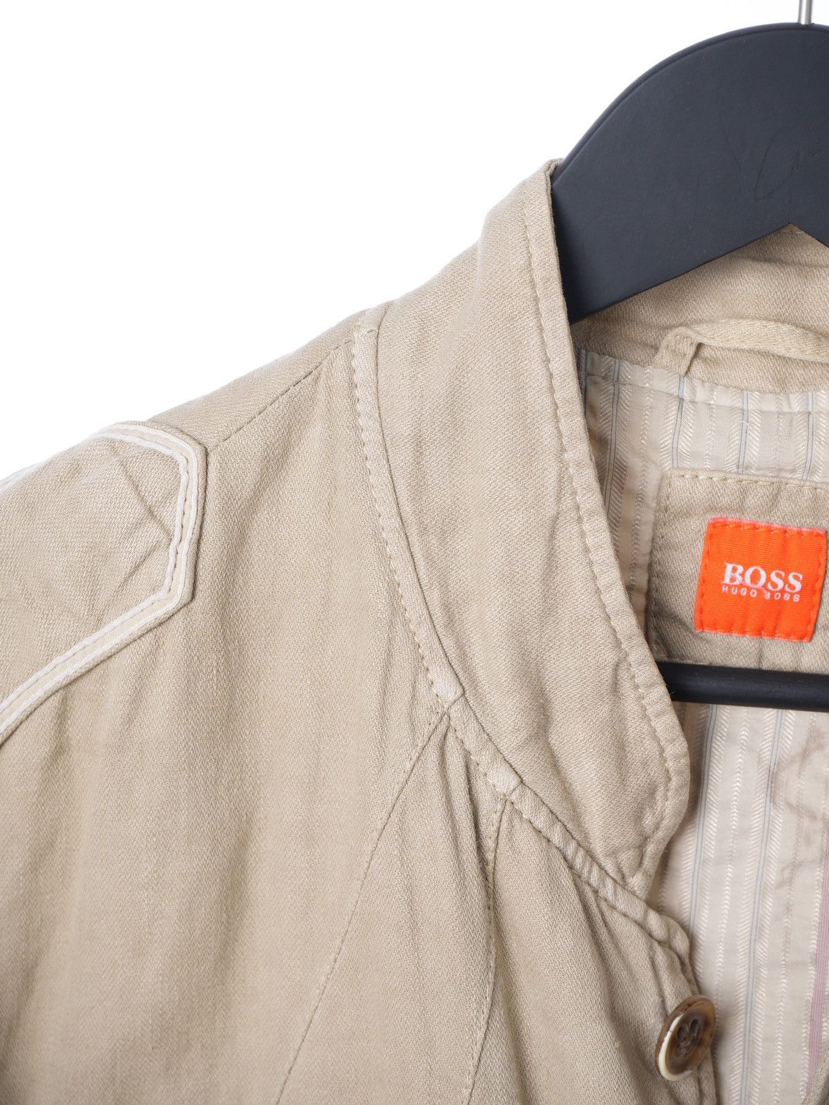 Hugo Boss Vintage Hugo Boss Linen Jacket sz 54 Size US L / EU 52-54 / 3 - 2 Thumbnail