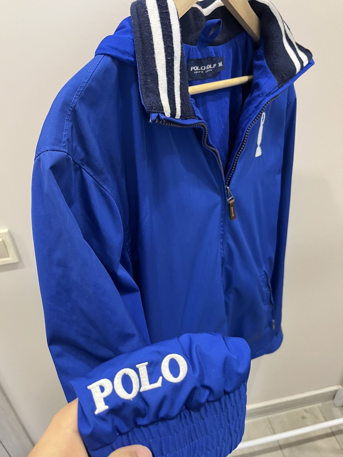 Polo Ralph Lauren Vintage Polo Ralph Lauren Golf Half Zip Jacket Size US M / EU 48-50 / 2 - 2 Thumbnail