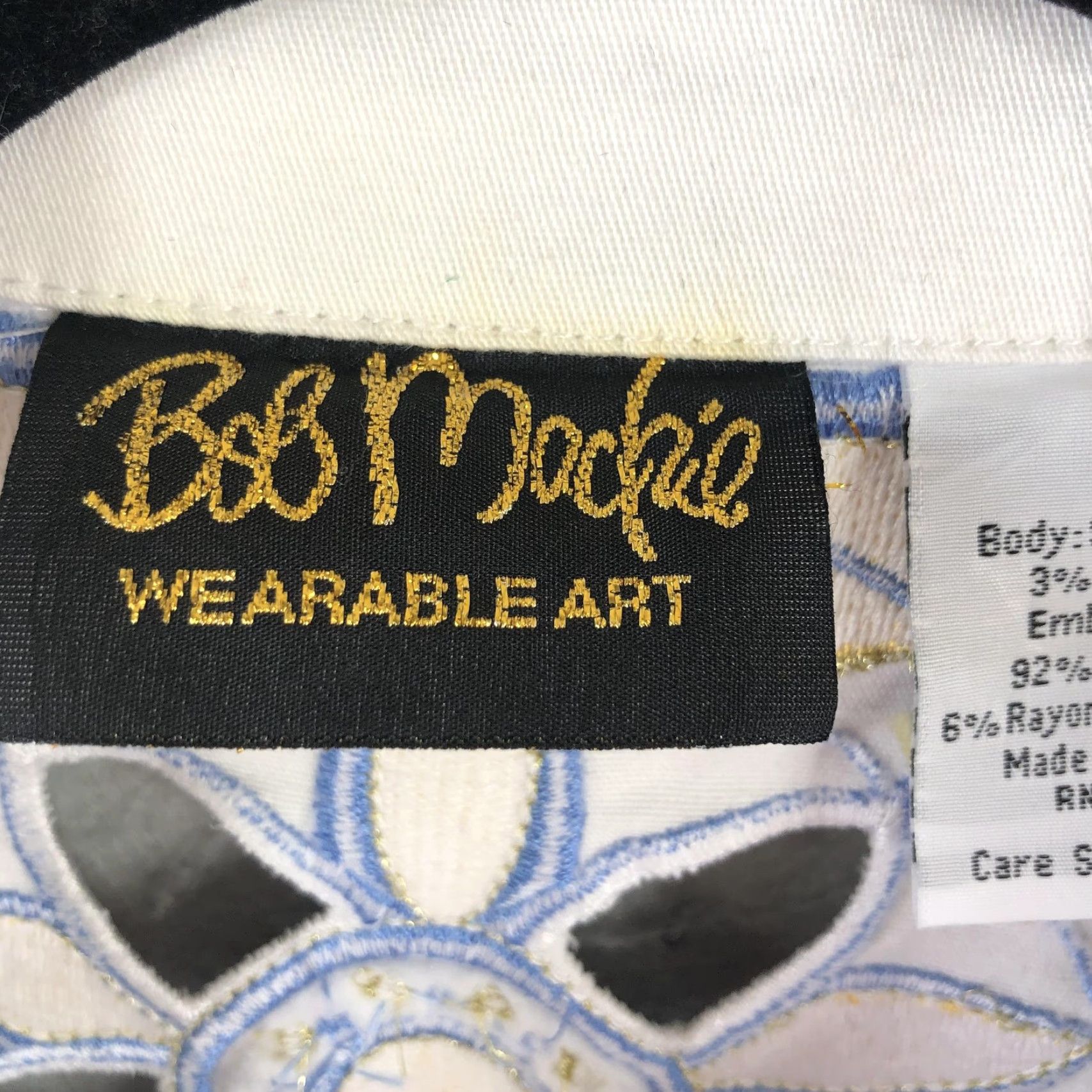 Bob Mackie Bob Mackie Jacket Womens XS Floral Embroidered Zip Wearable Art Size XS / US 0-2 / IT 36-38 - 5 Thumbnail