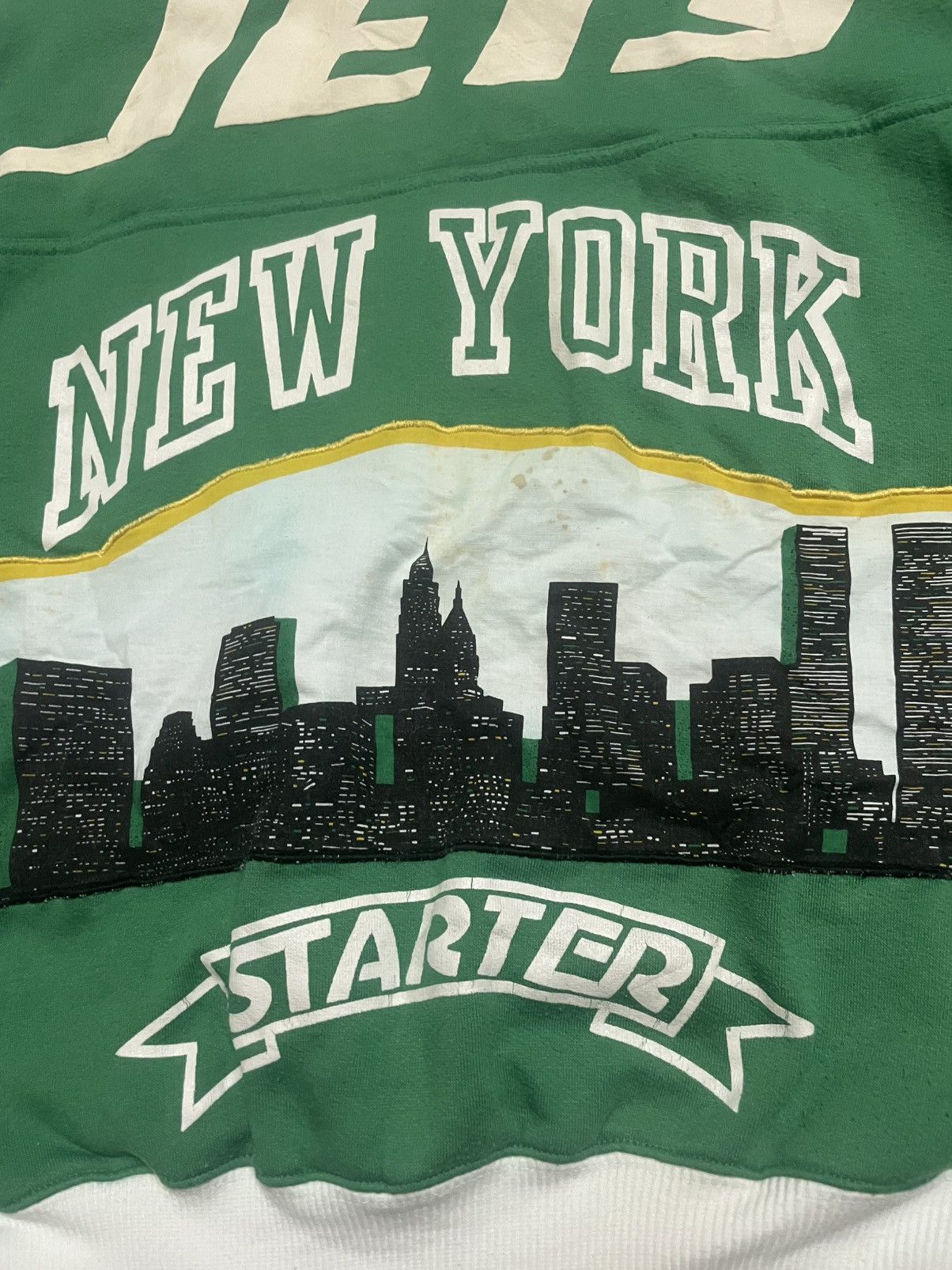Starter Vintage 90s Starter NFL New York Jets Sweatshirt Size US S / EU 44-46 / 1 - 8 Thumbnail