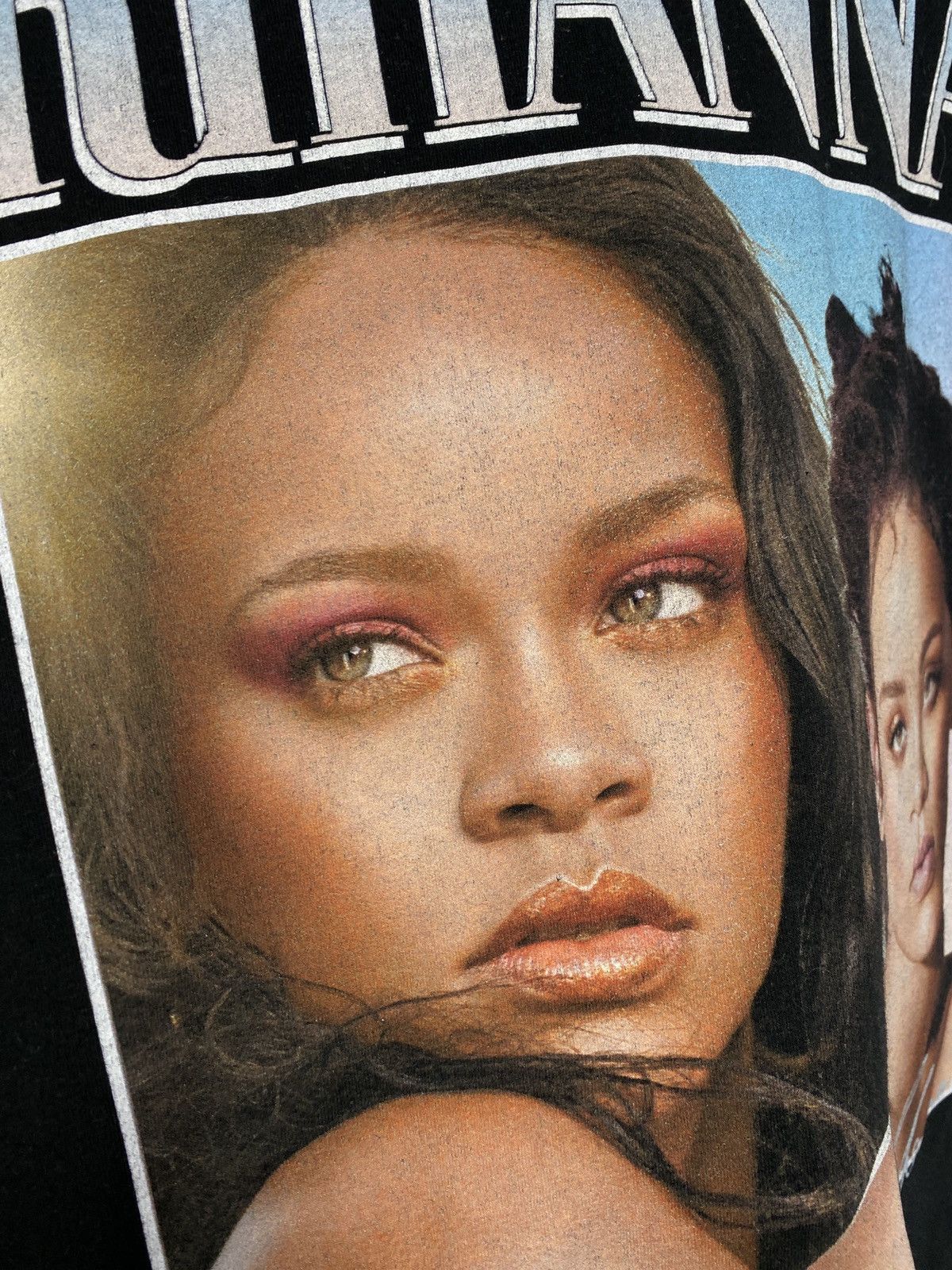 Band Tees × Rap Tees × Vintage 🇺🇸 Rihanna Sexy Girl Black Rap T-Shirt Rare Retro Y2K Hype Size US M / EU 48-50 / 2 - 8 Thumbnail