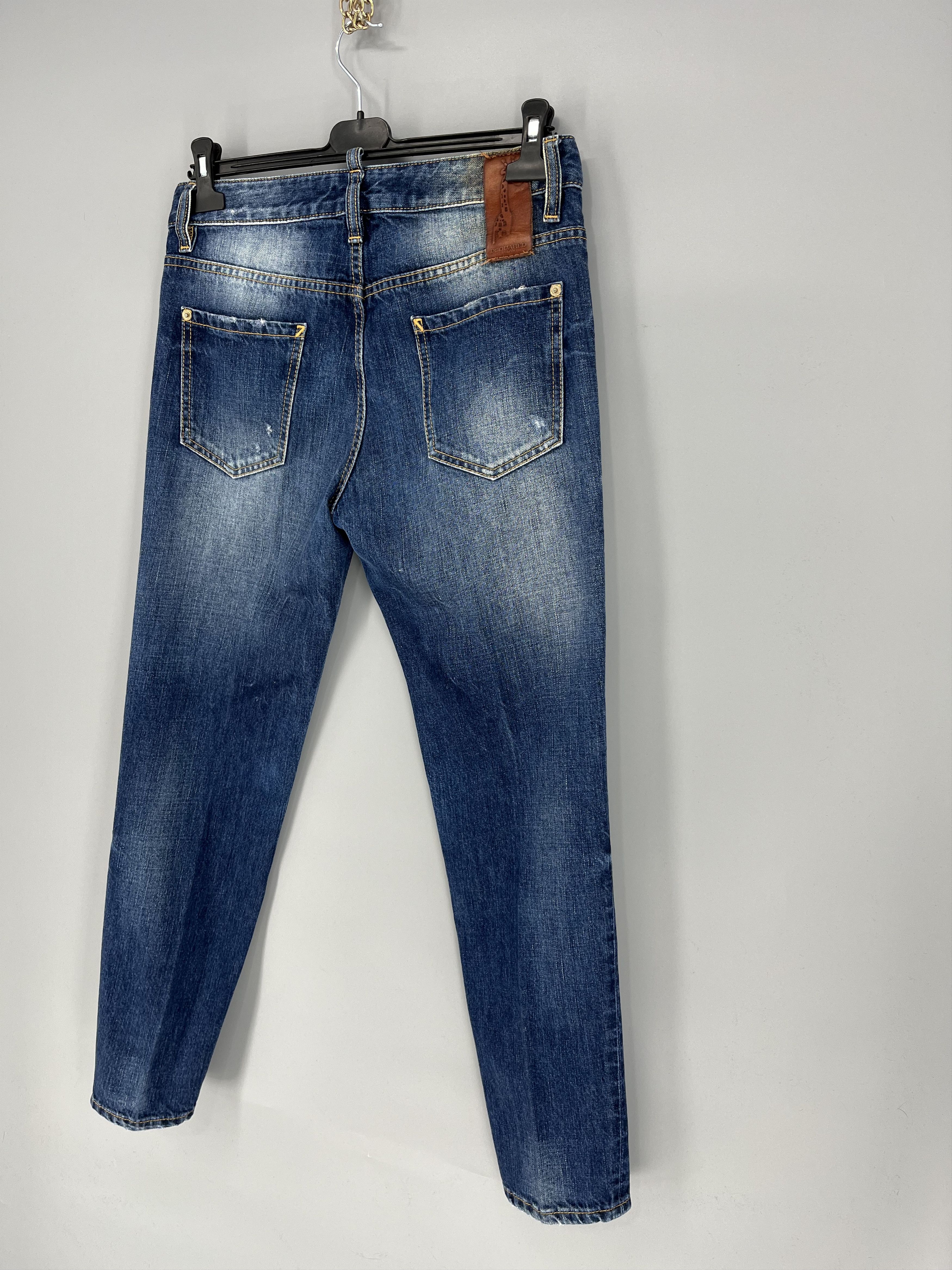 Dsquared2 Vintage Dsquared2 Jeans Denim Skinny Fit Luxary Style Size US 28 / EU 44 - 10 Thumbnail
