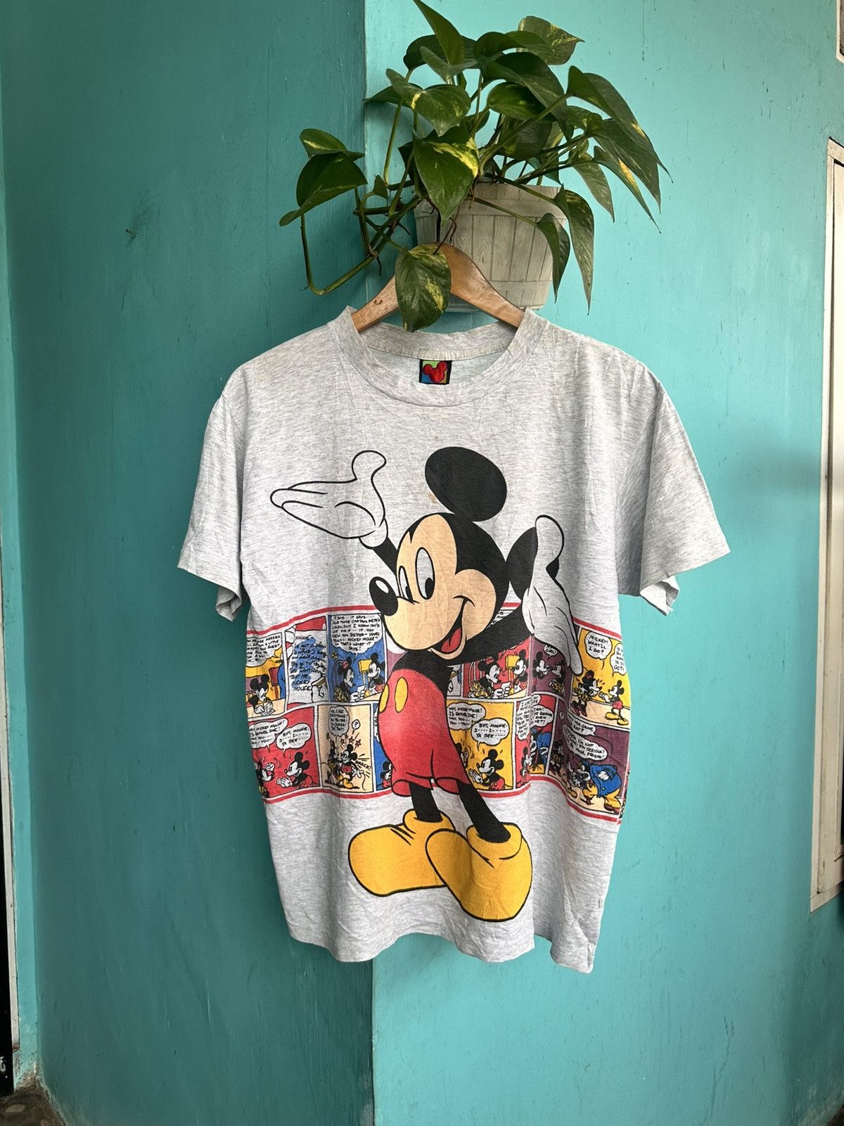 Mickey Mouse × Vintage Vintage Mickey Mouse Disney By Velva Shen Tee Size US M / EU 48-50 / 2 - 1 Thumbnail