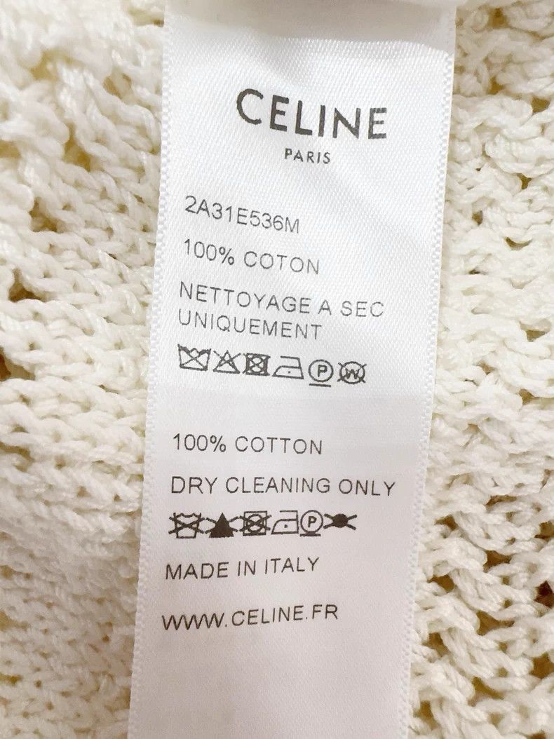Celine Celine Knitted Sweater with Tags Size M / US 6-8 / IT 42-44 - 5 Thumbnail