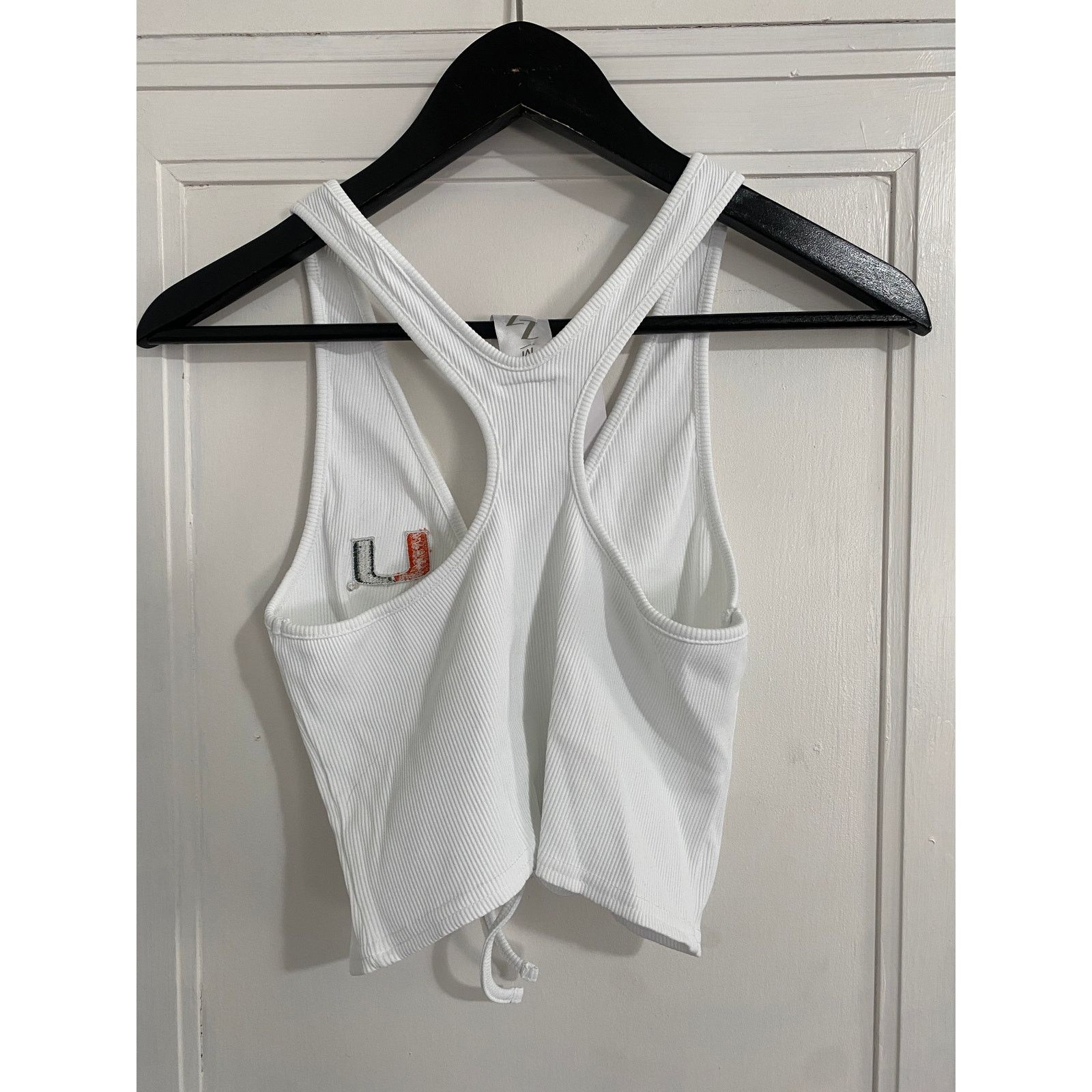 NCAA NWT Miami Hurricanes White Tank Top Size M Size M / US 6-8 / IT 42-44 - 7 Thumbnail