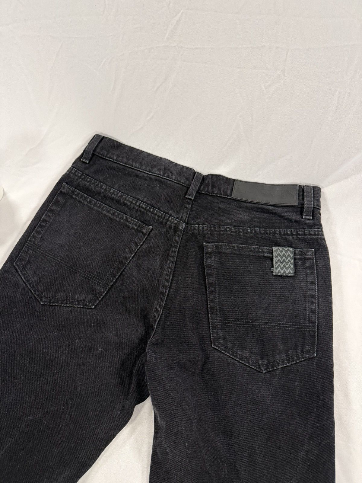 Lanvin Lanvin 2023 Curb Denim Jeans All Black Size 32 Trousers Size US 32 / EU 48 - 1 Thumbnail