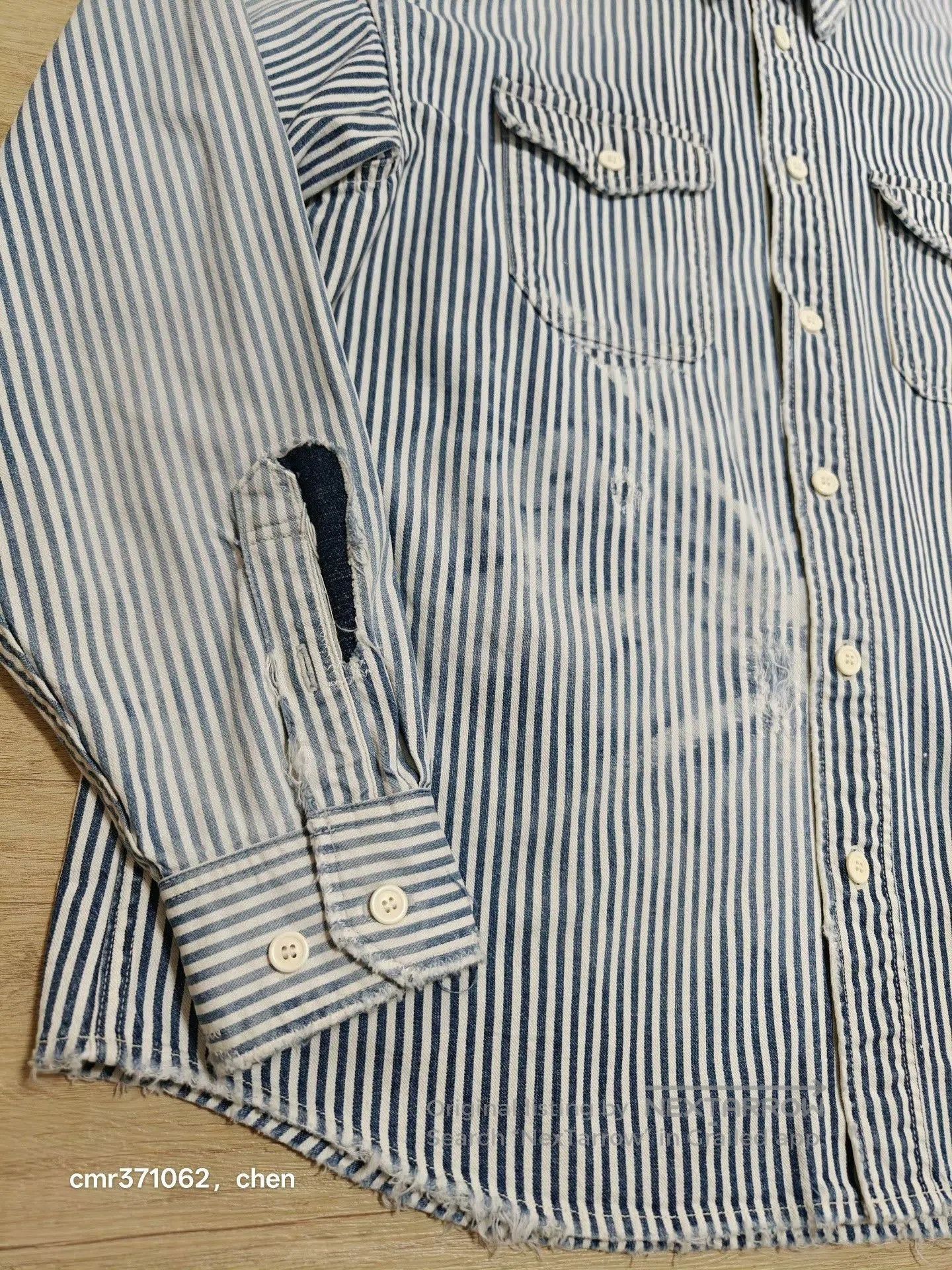Visvim VISVIM 22SS LUMBER L/S HICKORY CRASH. Size US S / EU 44-46 / 1 - 5 Thumbnail
