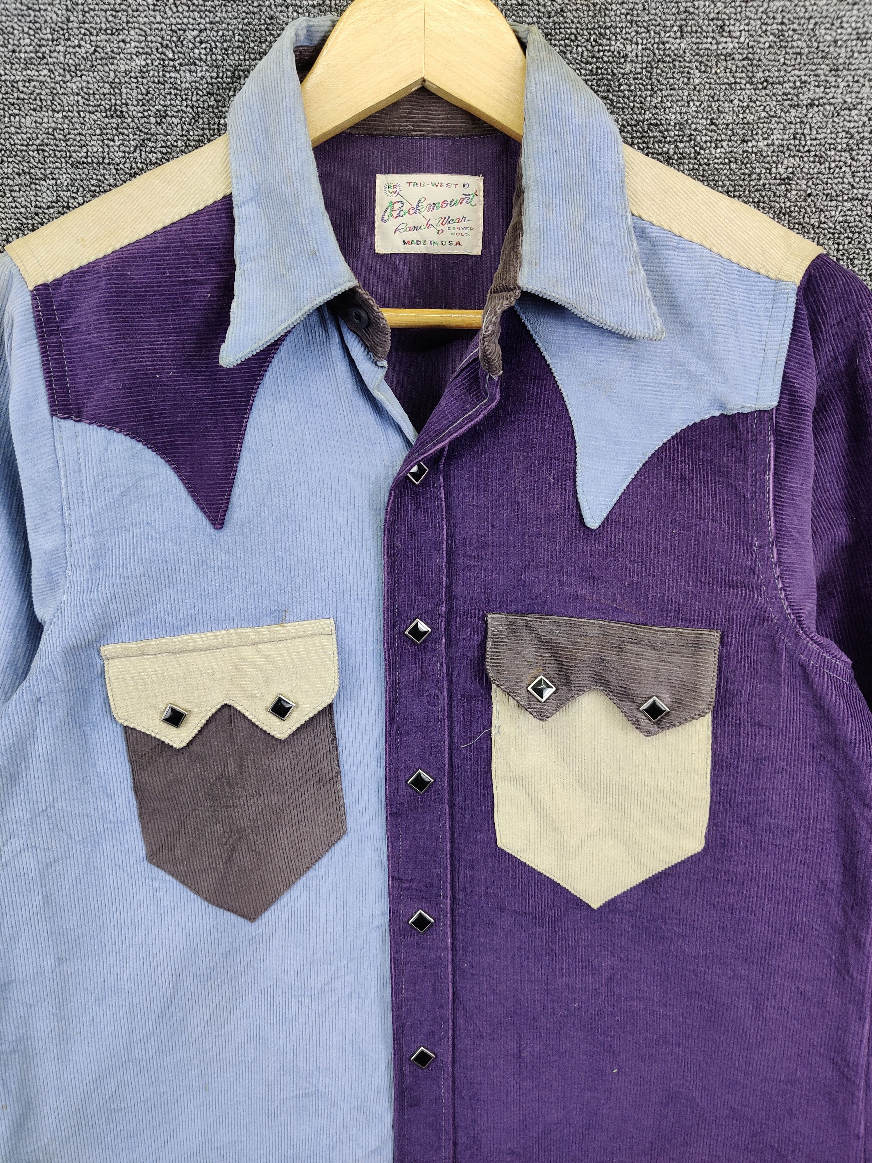 Rockmount Ranch Wear Vintage Rockmount Ranchwear Corduroy Western Shirt Size US M / EU 48-50 / 2 - 7 Thumbnail