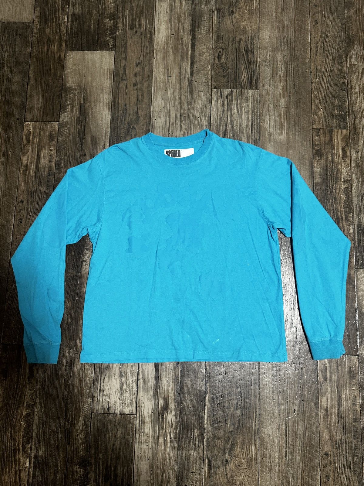 Sp5der Spider Worldwide Beluga LS Tee “Ocean Blue” Size US L / EU 52-54 / 3 - 2 Thumbnail
