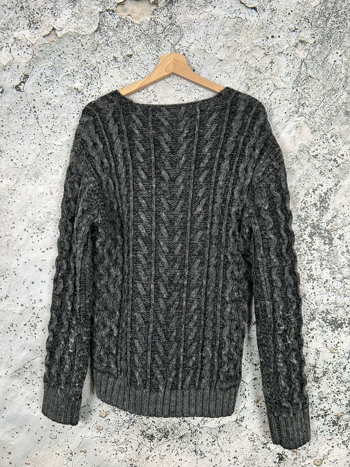 Japanese Brand Vintage Takeshy Kurosawa Knitted Wool Sweater Avant-garde Size US M / EU 48-50 / 2 - 4 Thumbnail