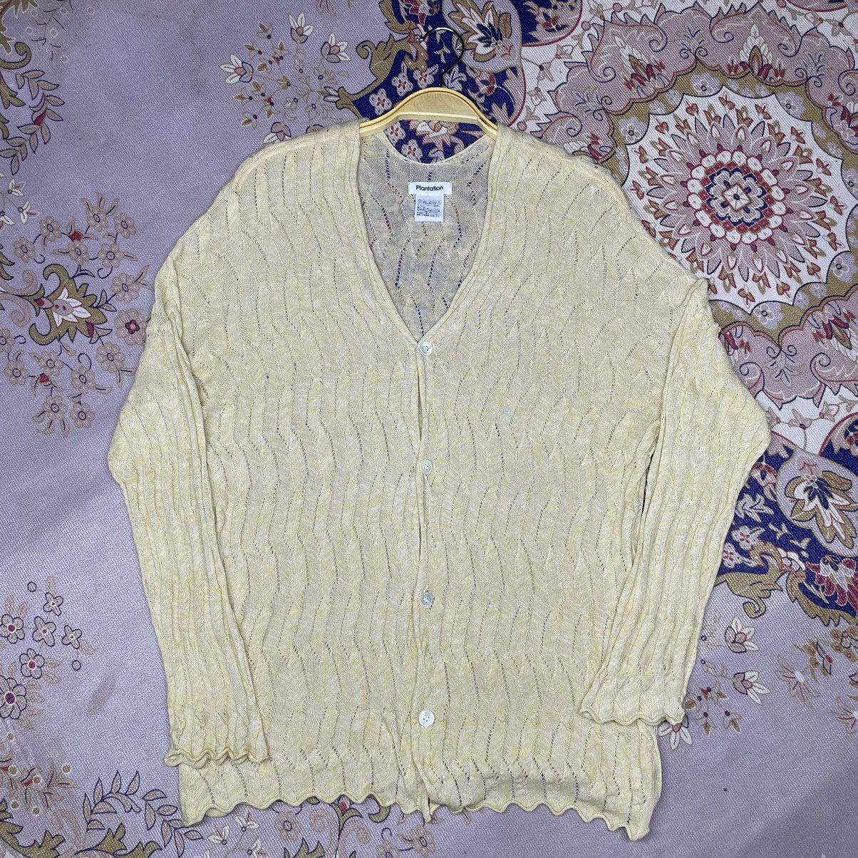 Issey Miyake Plantation Issey Miyake Mesh Cardigan Size M / US 6-8 / IT 42-44 - 3 Thumbnail