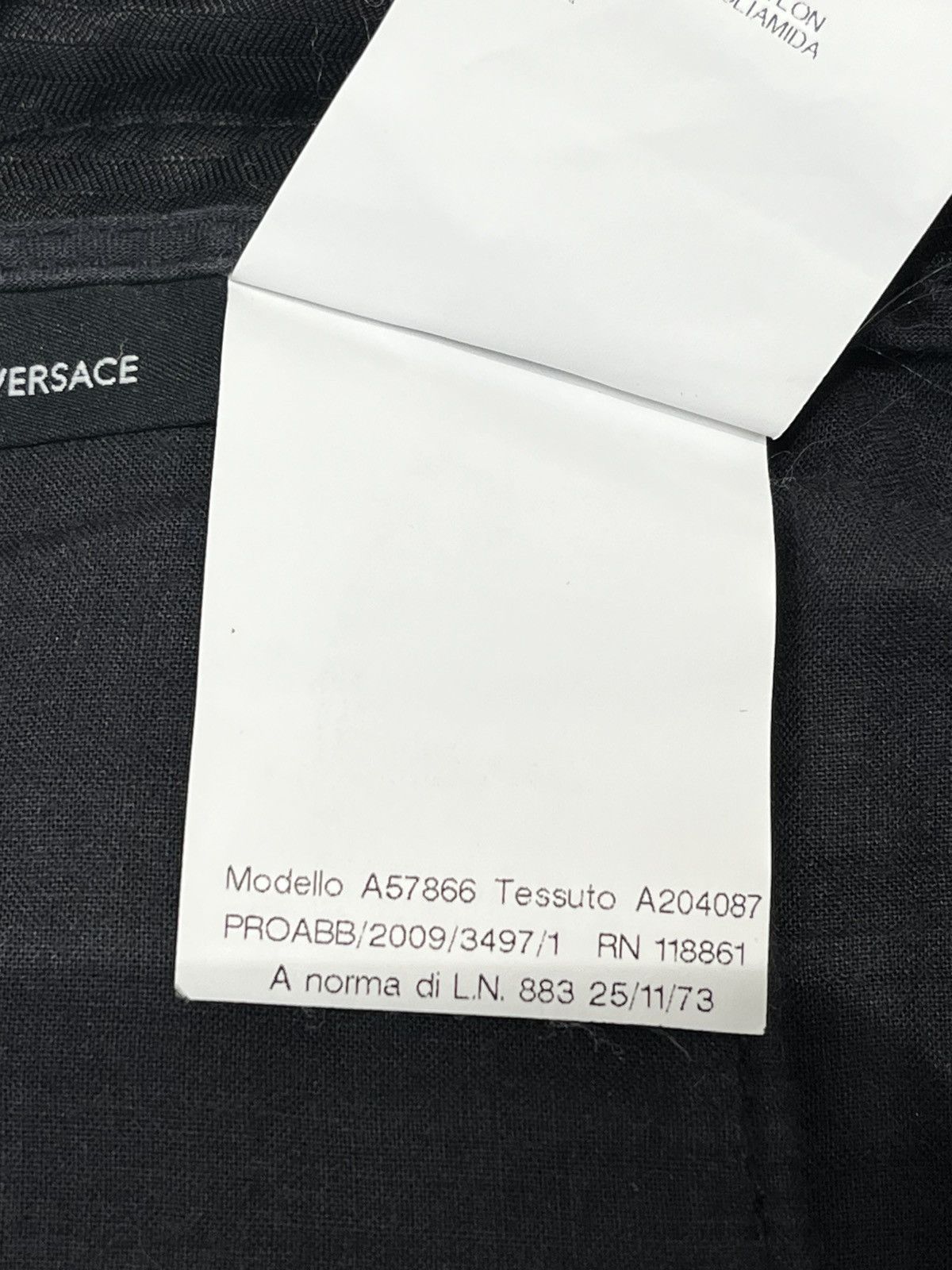 Versace Versace Pants Black Size US 32 / EU 48 - 7 Thumbnail