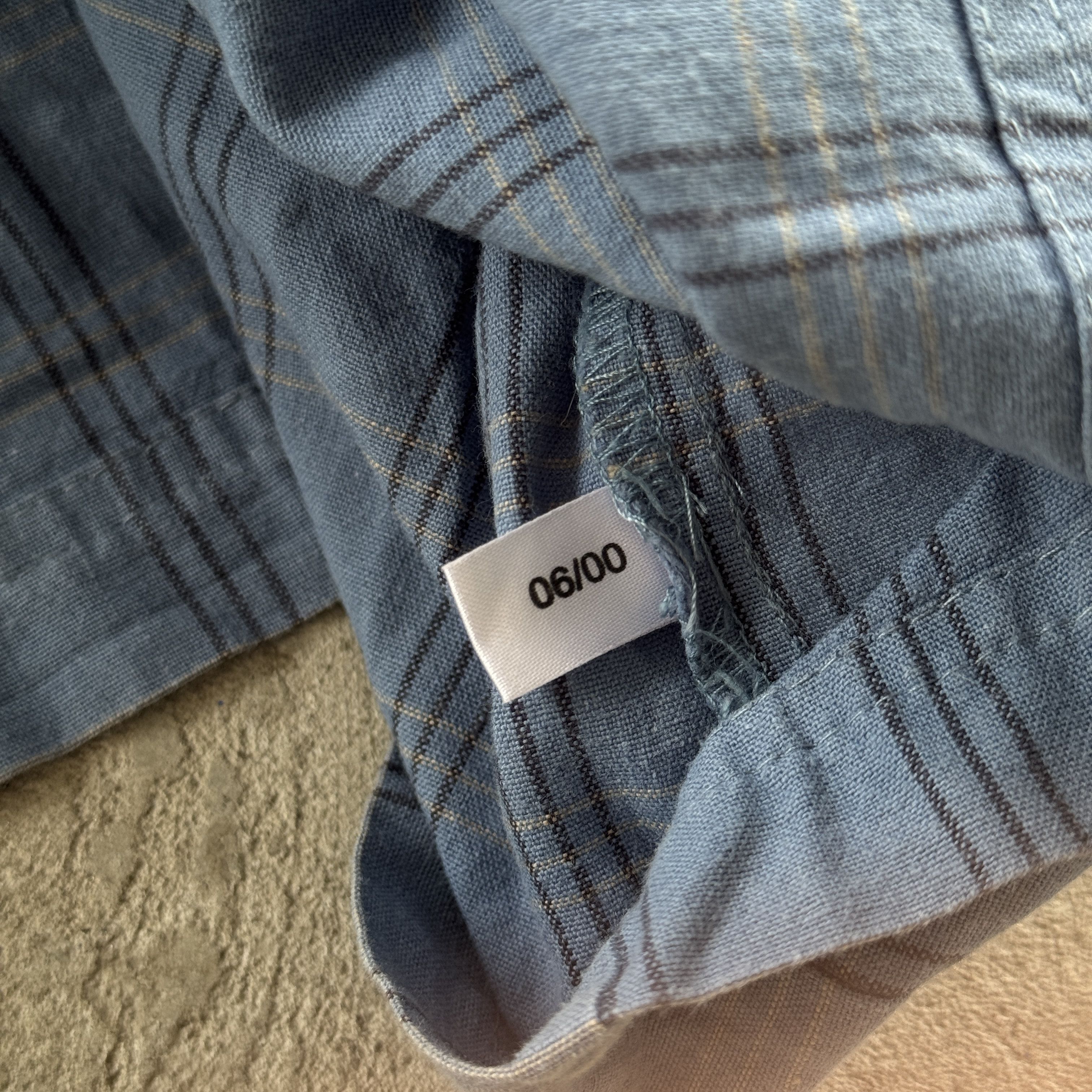 Adidas Vintage Adidas France Olympic Plaid Long Sleeve Shirt Size US M / EU 48-50 / 2 - 8 Thumbnail