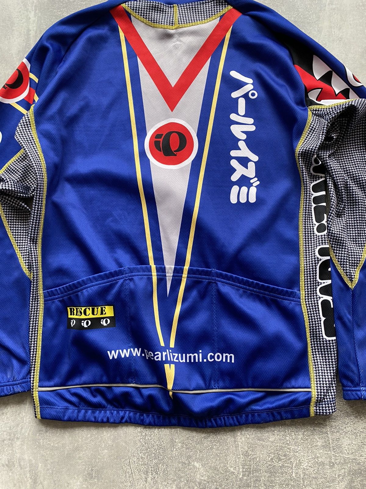 PEARL iZUMi × Vintage Vintage Pearl Izumi Shark Japan Racing Cycling Long Sleeve Size US L / EU 52-54 / 3 - 8 Thumbnail