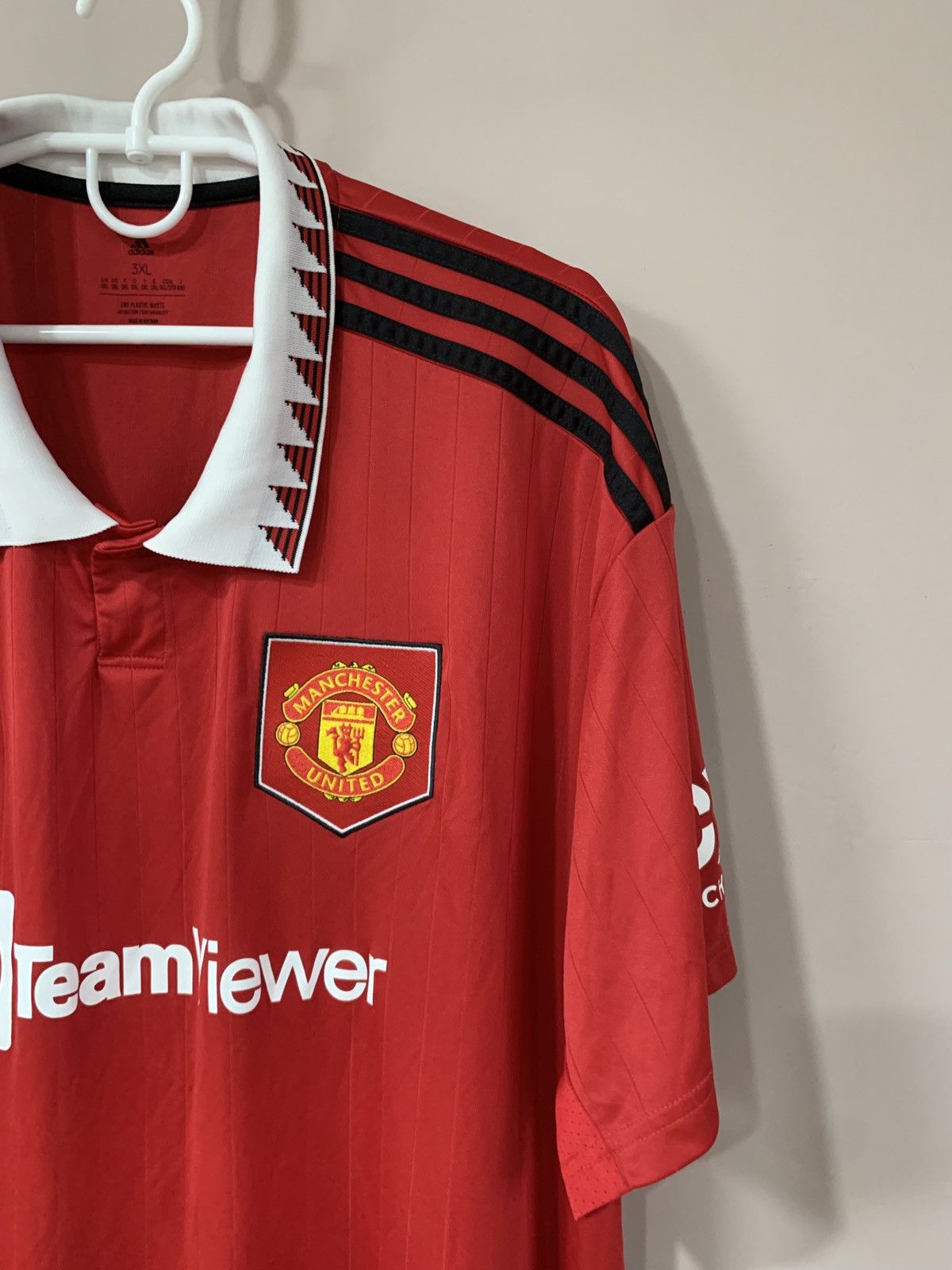 Adidas Manchester United 2021 Home Football Shirt Adidas Soccer 3XL Size US XXL / EU 58 / 5 - 3 Thumbnail