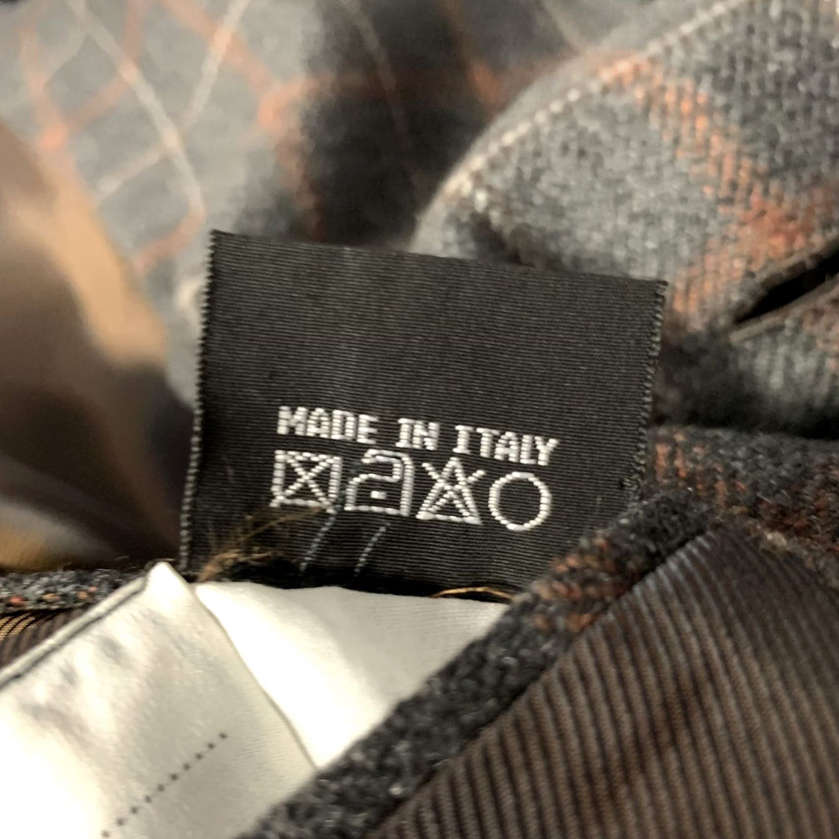 Kiton KITON Notch Lapel Grey Brown Plaid Cashmere Sport Coat 40 Men Blazer Italy Vintage Style Size 40R - 7 Thumbnail