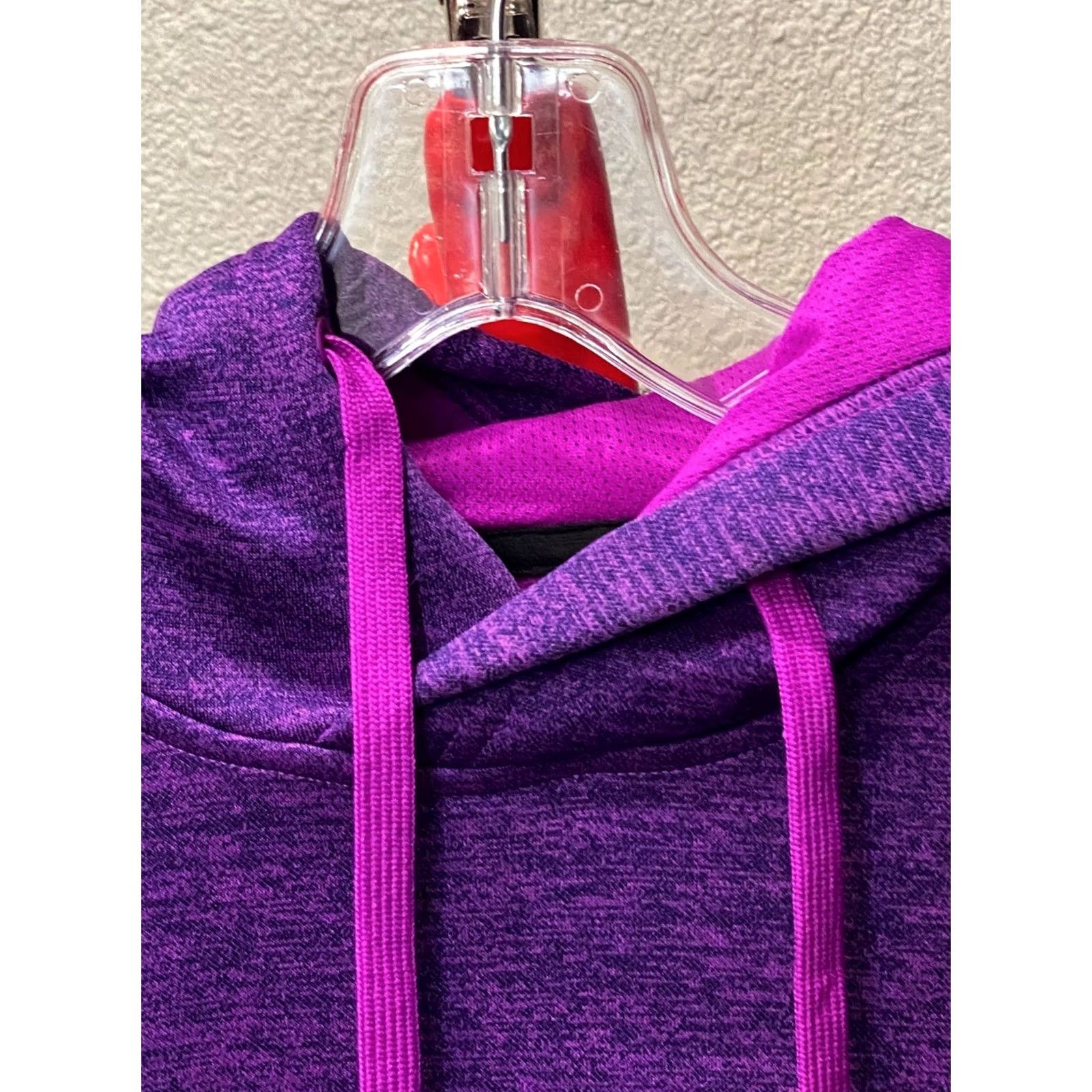 Adidas WOMENS Adidas Purple Hoody SWEATER Large L 16 18 Size L / US 10 / IT 46 - 5 Thumbnail