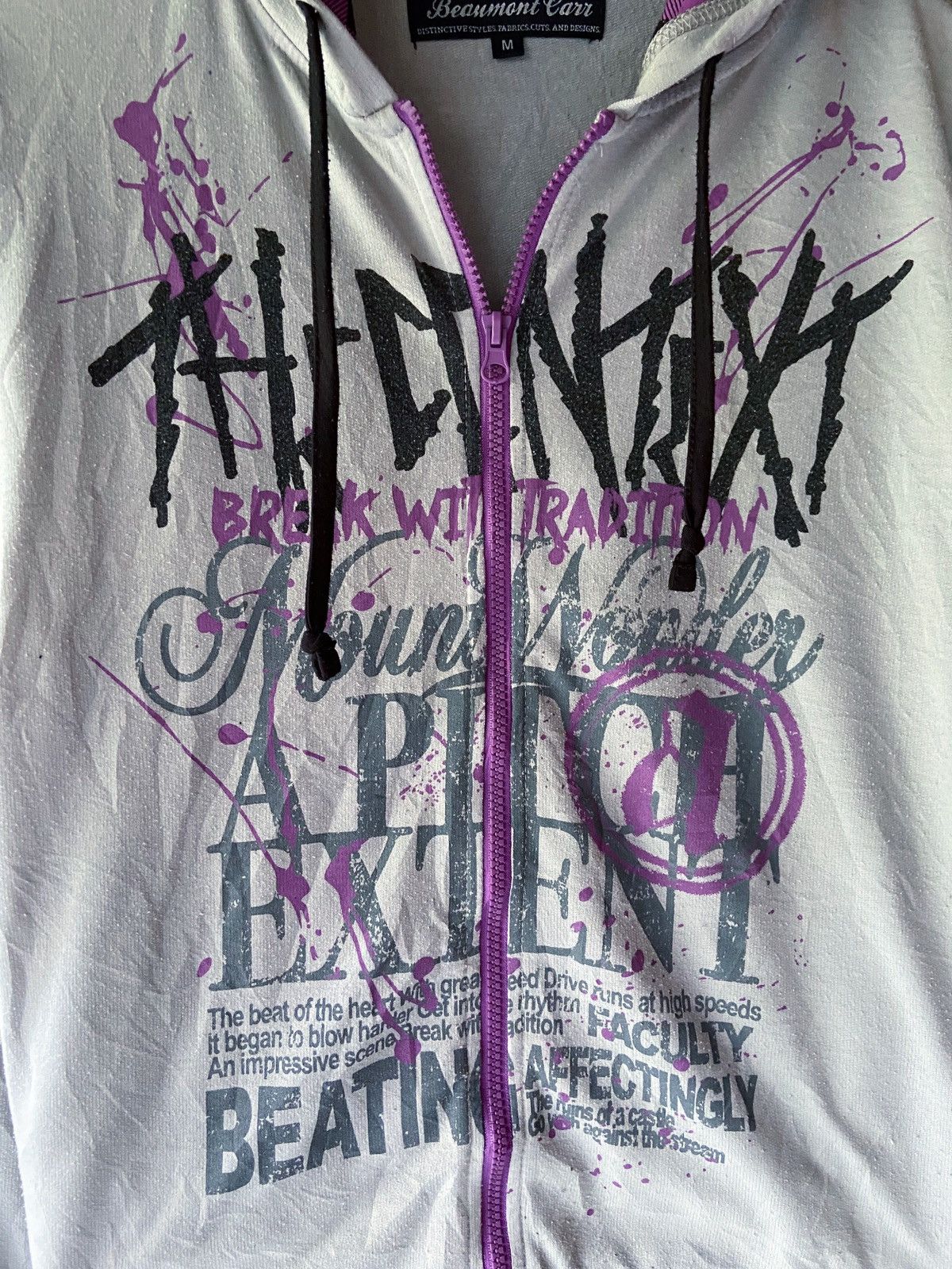 In The Attic BREAK WITH TRADITION BEAUMONT CAR ZIP HOODIE Size US S / EU 44-46 / 1 - 8 Thumbnail